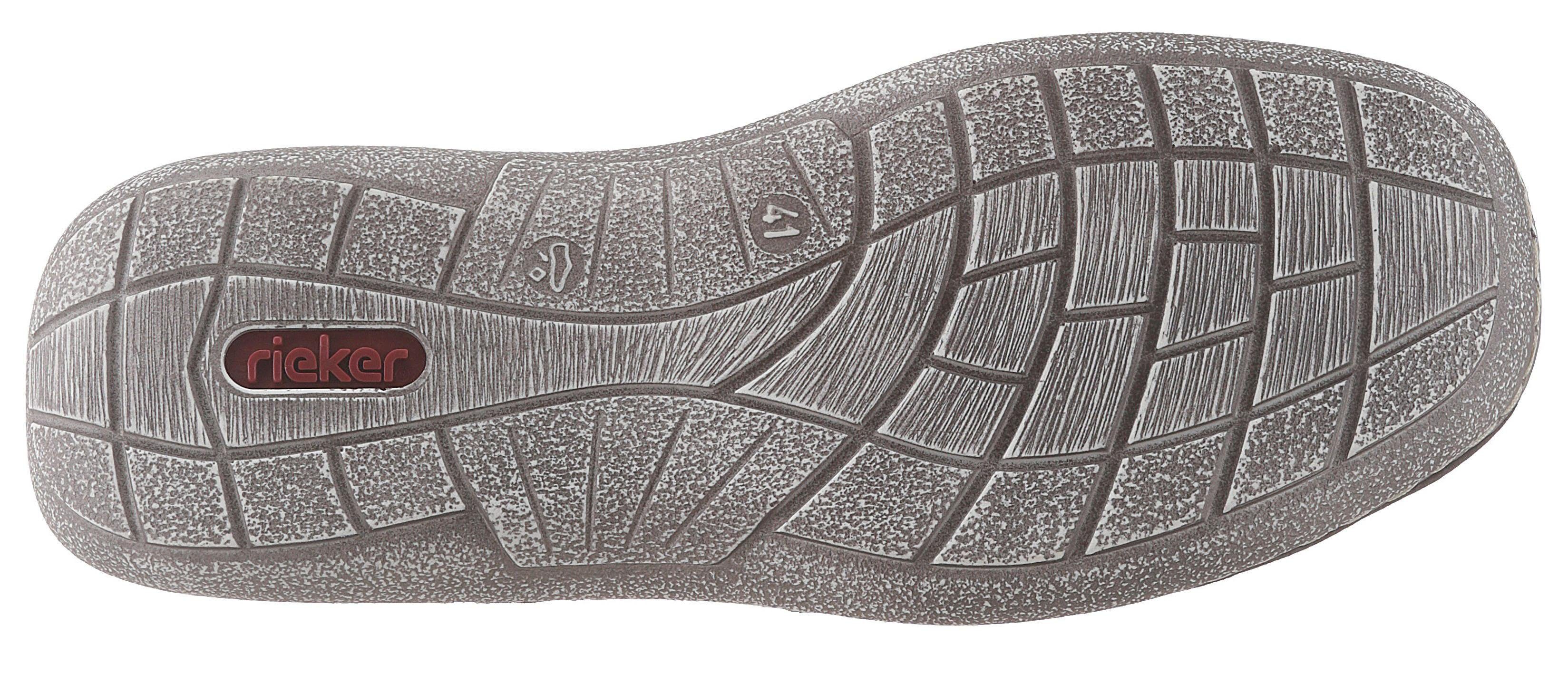 Rieker Veterschoenen met zijrits, vrijetijdsschoen, lage schoen, veterschoen