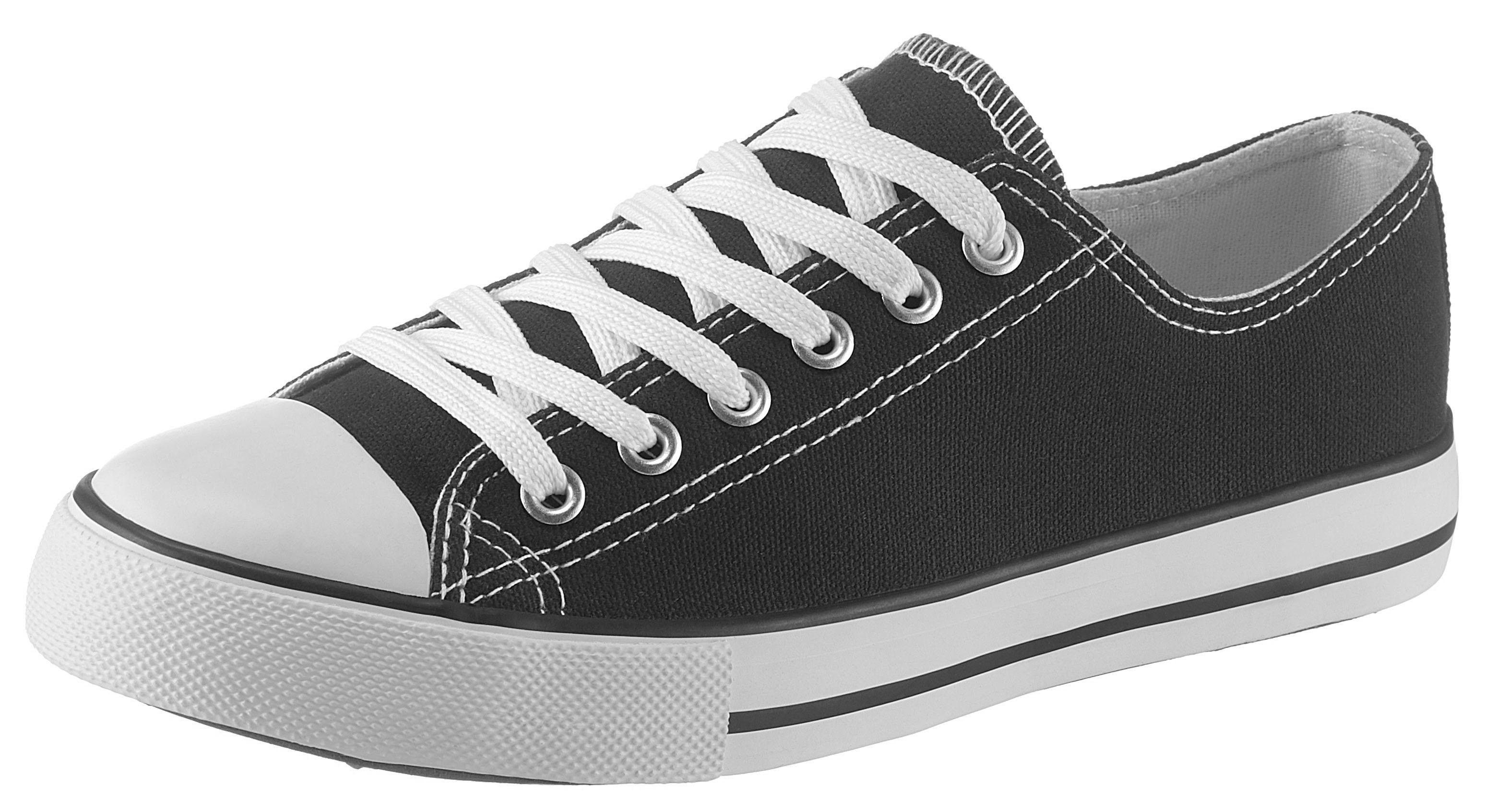CITY WALK Sneakers in basic-look, vrijetijdsschoen, lage schoen, veterschoen