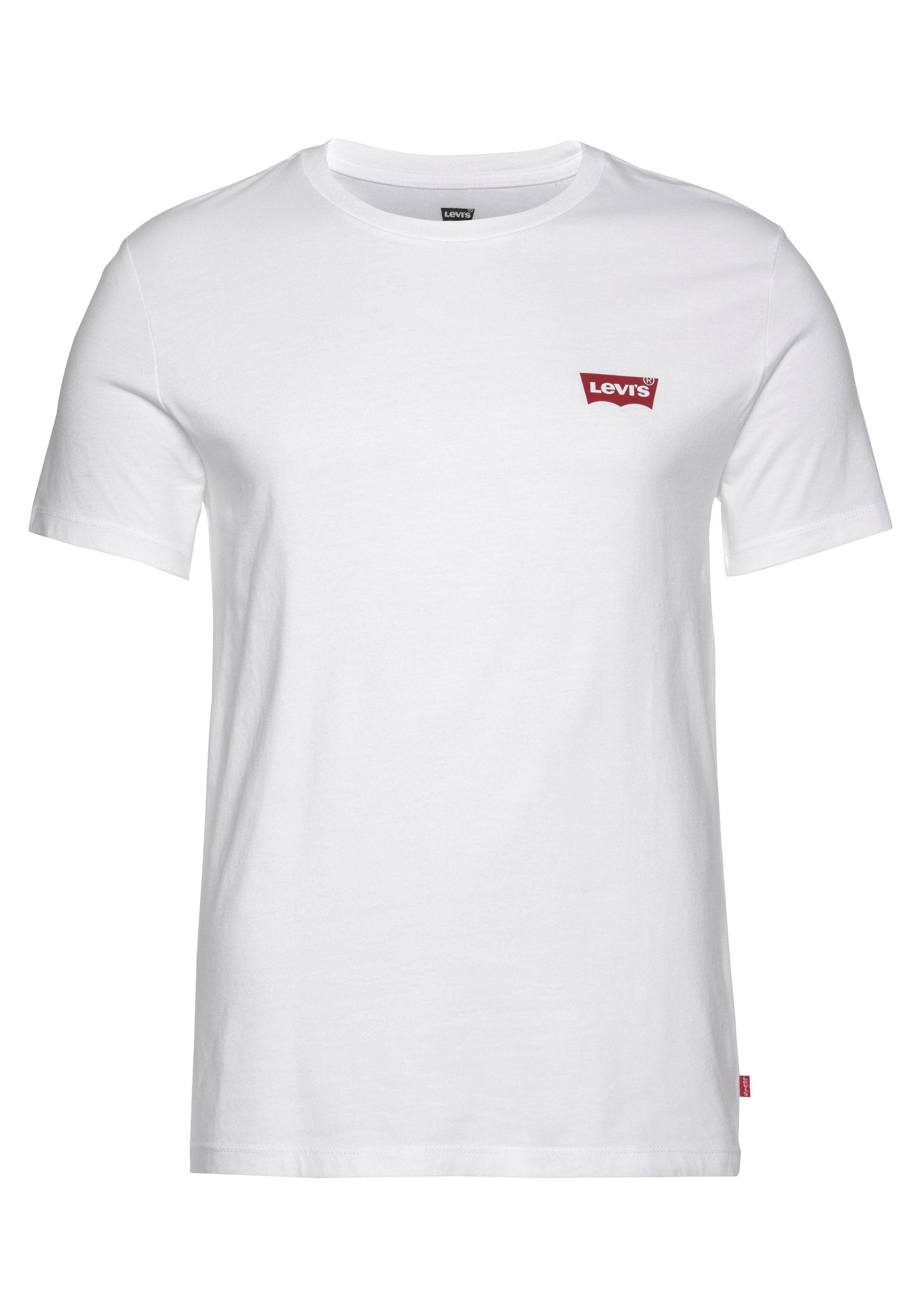Levi's® Shirt met korte mouwen met levi's® logo op borsthoogte