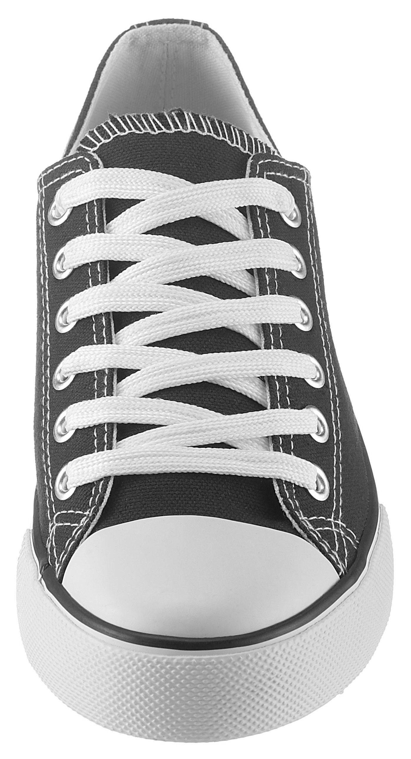 CITY WALK Sneakers in basic-look, vrijetijdsschoen, lage schoen, veterschoen