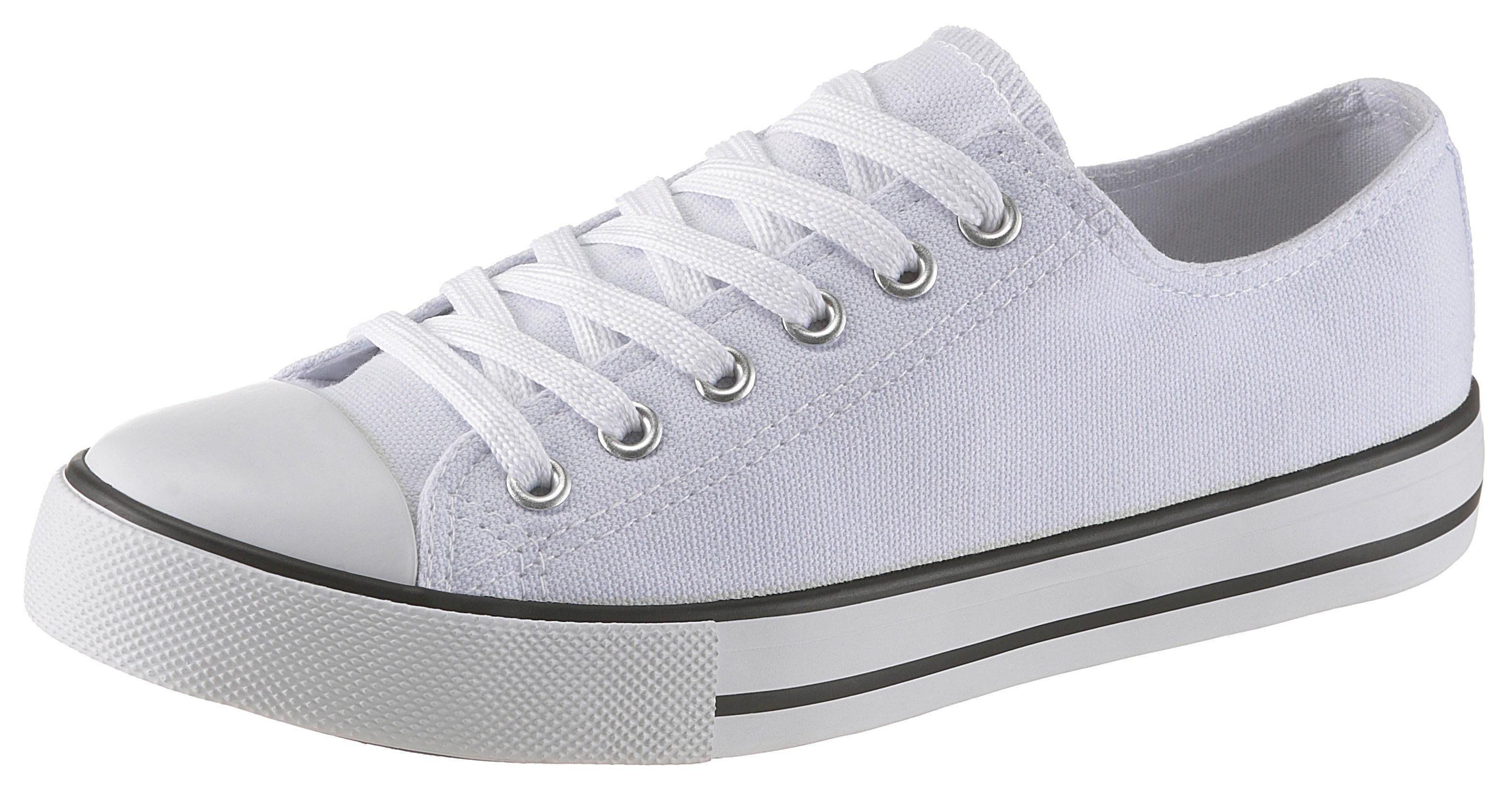 CITY WALK Sneakers in basic-look, vrijetijdsschoen, lage schoen, veterschoen