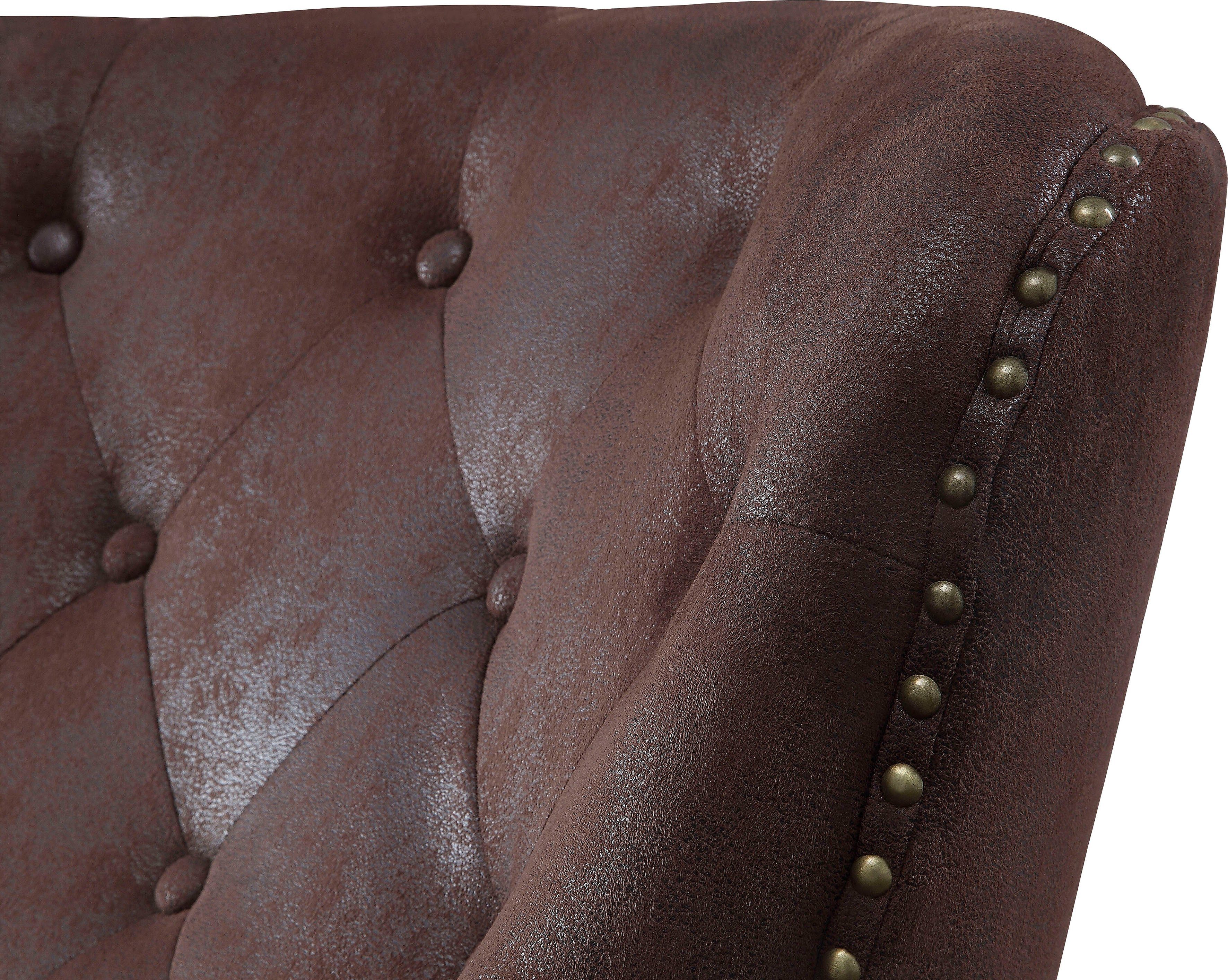 ATLANTIC home collection Fauteuil Luipaard met pocketveringskern