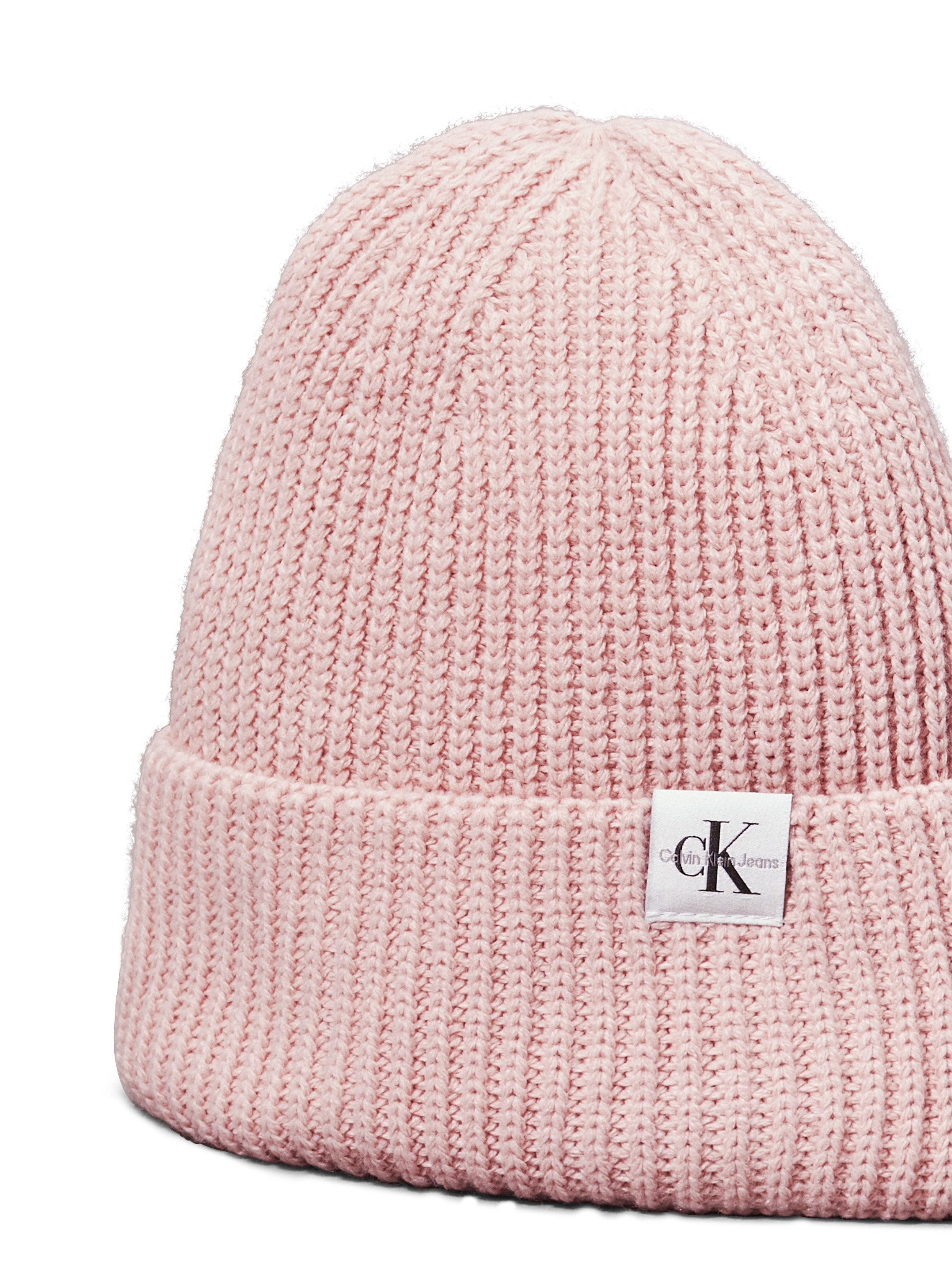Calvin Klein Beanie MONOGRAM RIB BEANIE