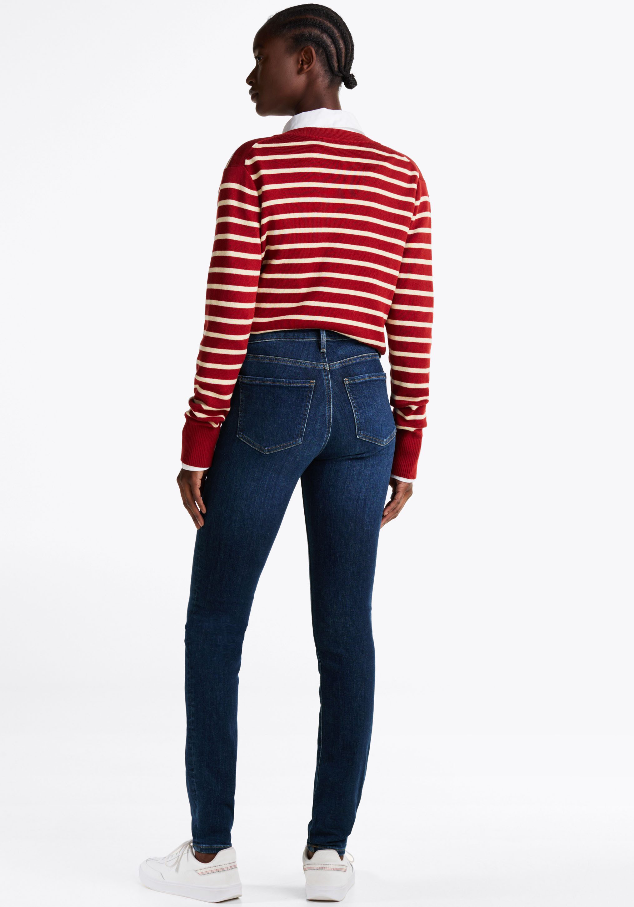 Tommy Hilfiger Skinny fit jeans HERITAGE COMO SKINNY RW met tommy hilfiger logo-badge