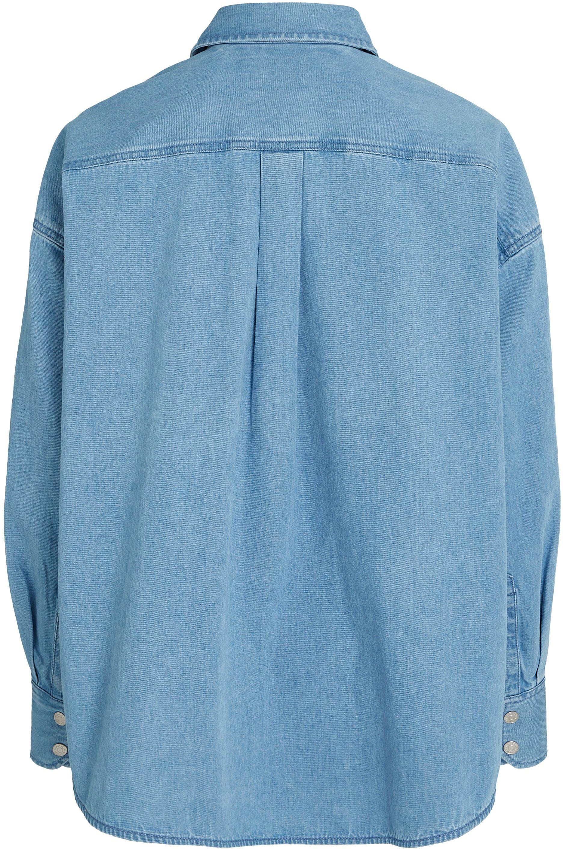 Tommy Jeans Curve Top TJW DENIM OVERSHIRT EXT