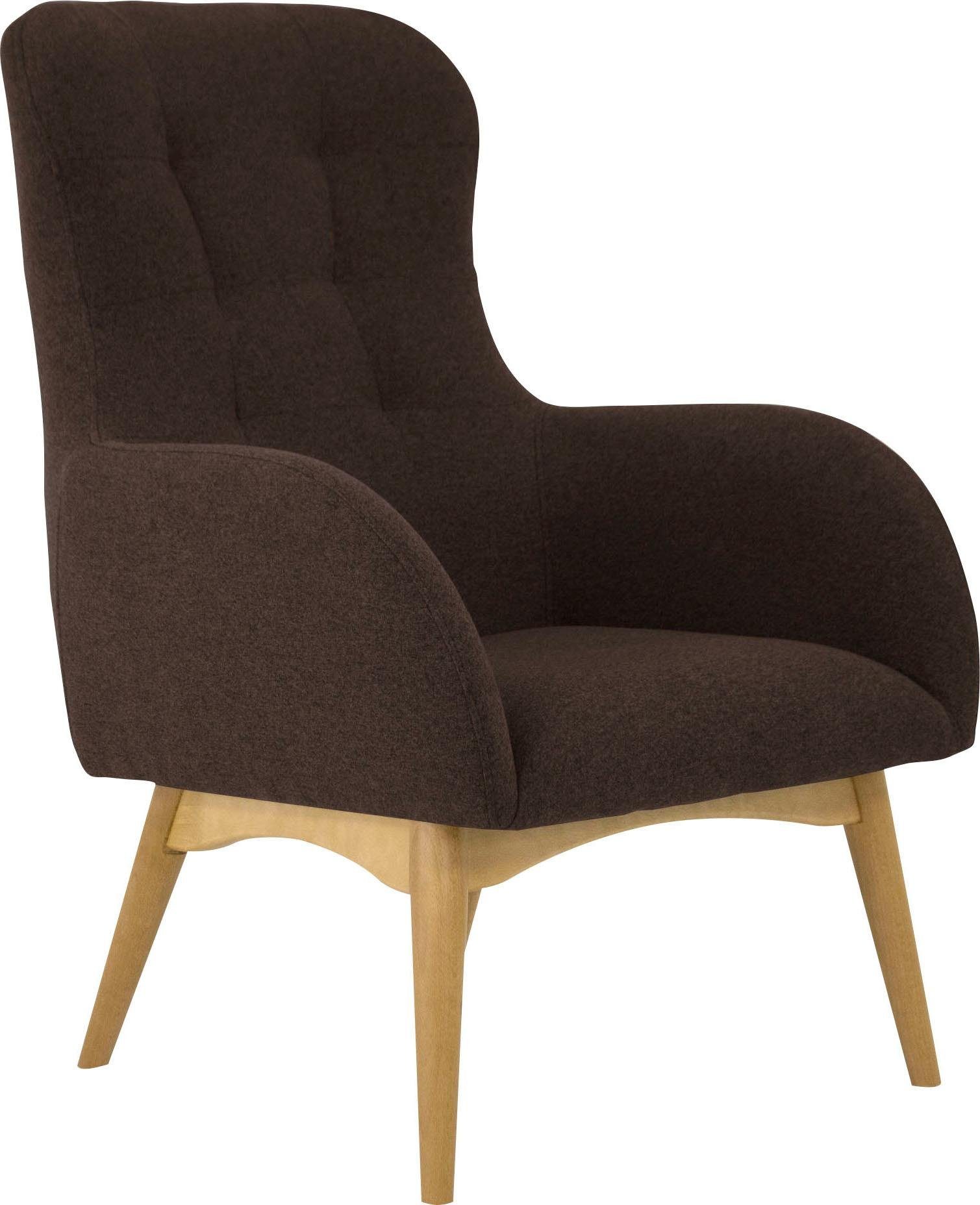 Home affaire Fauteuil Leonarda fijne quilten in de rug
