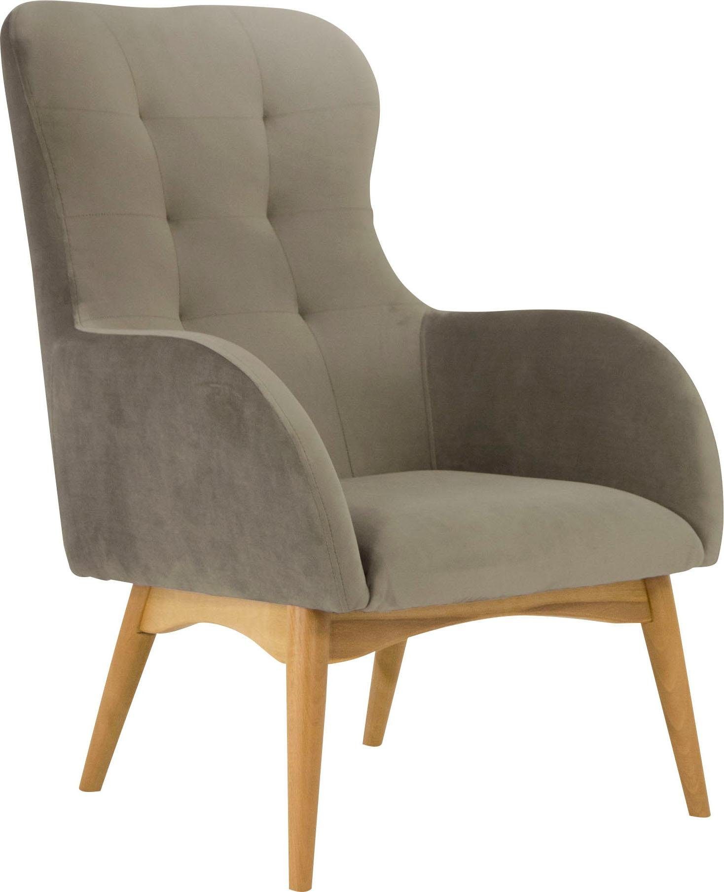 Home affaire Fauteuil Leonarda fijne quilten in de rug