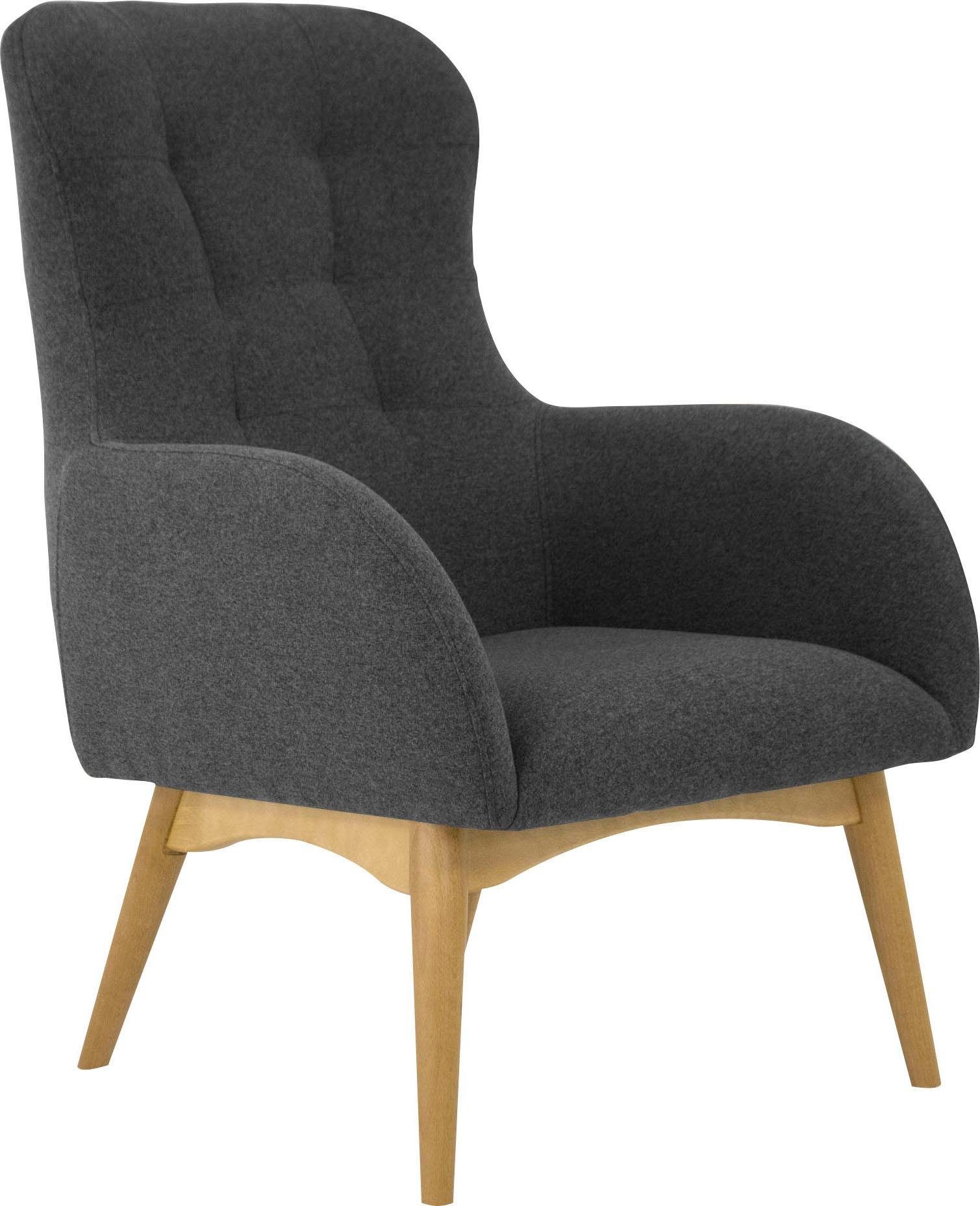 Home affaire Fauteuil Leonarda fijne quilten in de rug