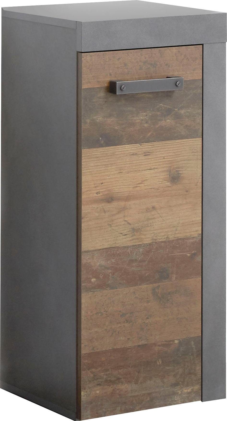 INOSIGN Onderkast Ilana Badkamerkast in moderne industriële stijl - afmetingen (B/D/H) 36/31/81 cm
