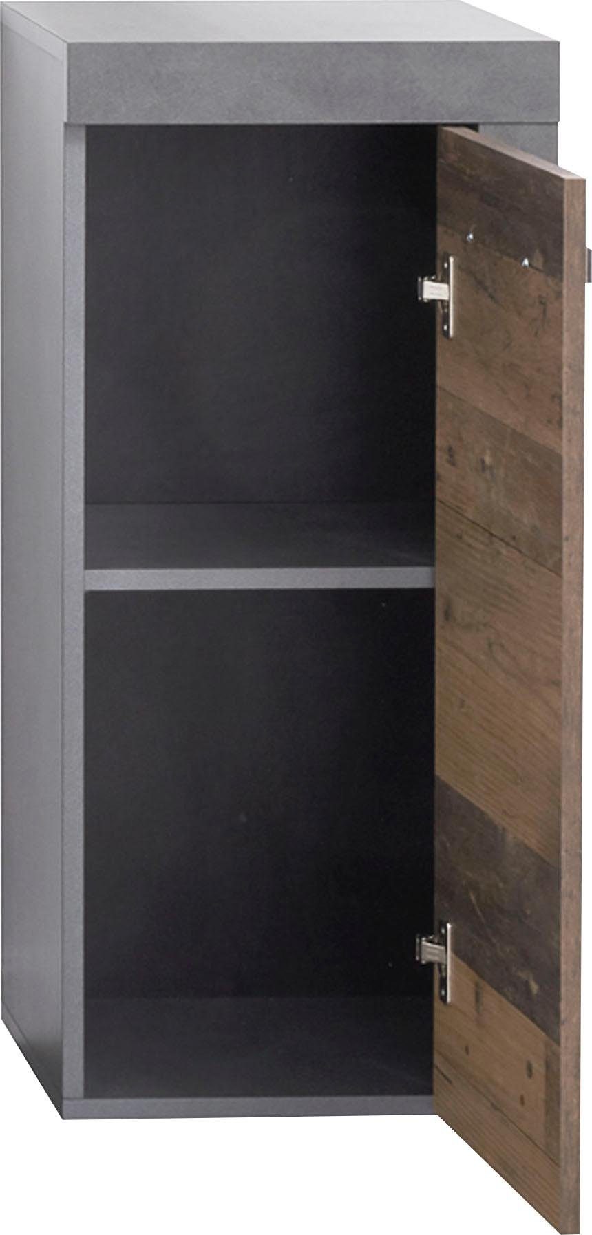 INOSIGN Onderkast Ilana Badkamerkast in moderne industriële stijl - afmetingen (B/D/H) 36/31/81 cm