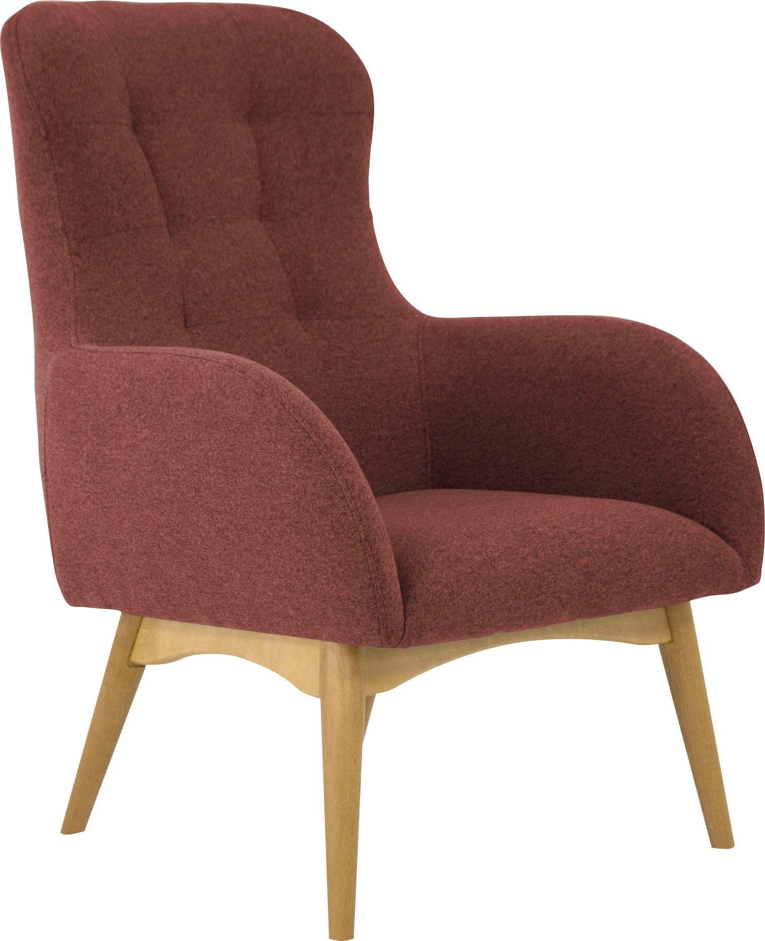 Home affaire Fauteuil Leonarda fijne quilten in de rug