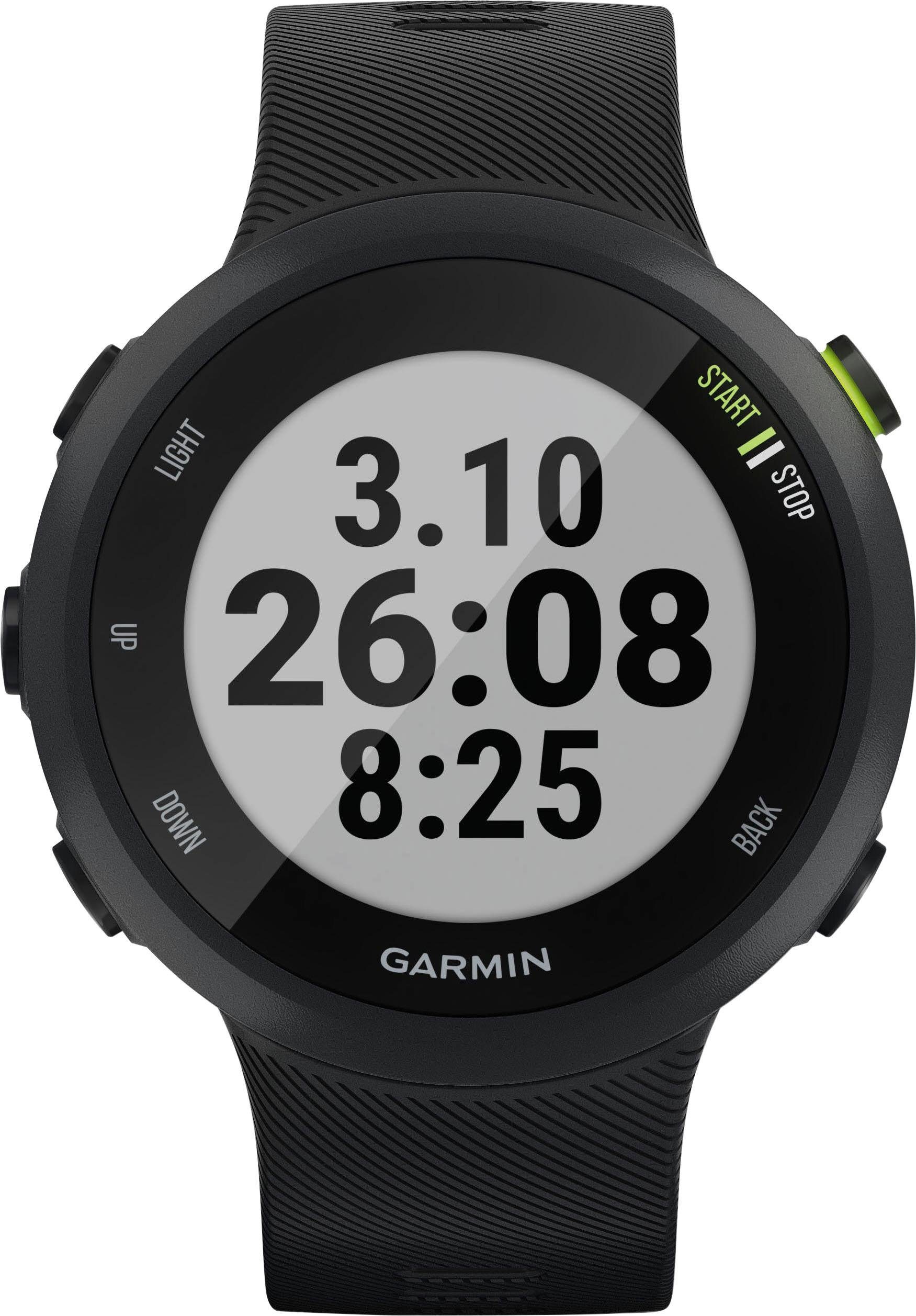Garmin Smartwatch Forerunner 45, silicone-armband 20 mm