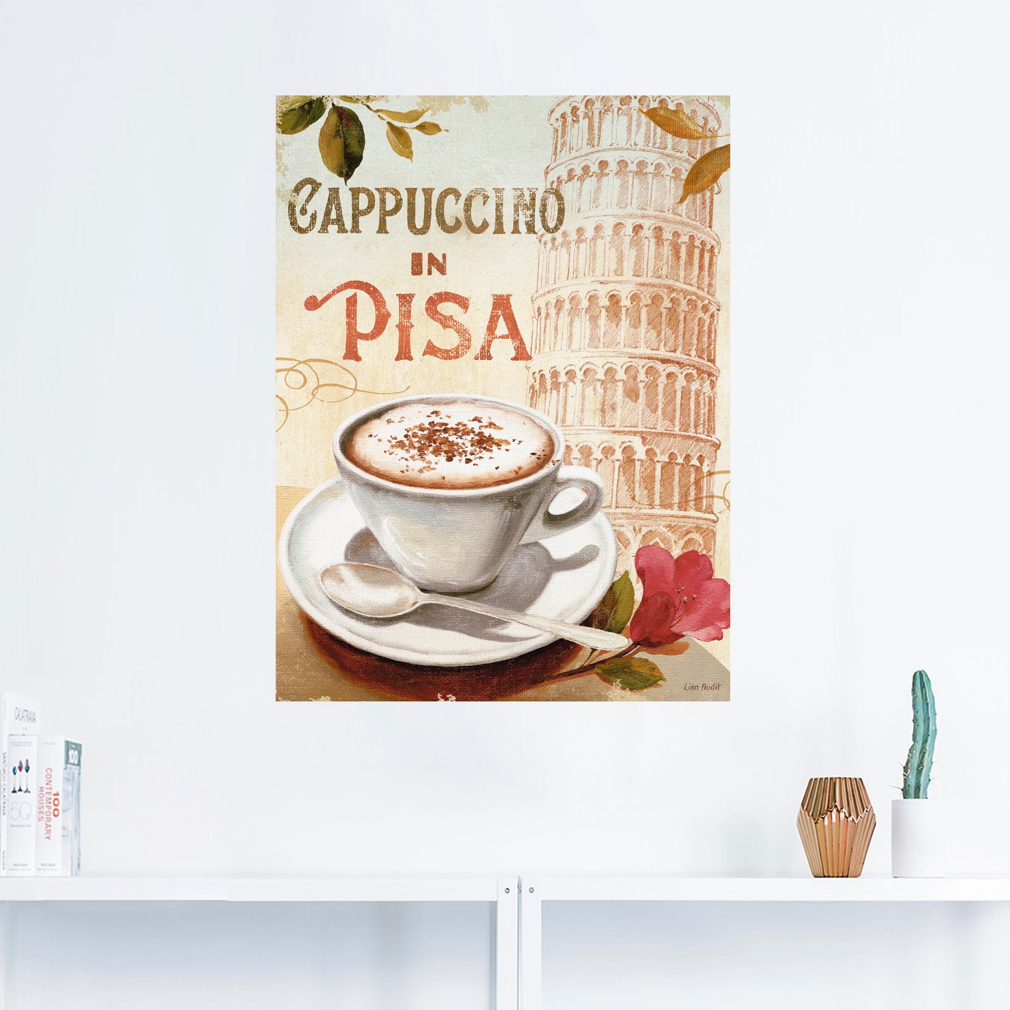 Artland Artprint Koffie in Europa IV als artprint op linnen, muursticker in verschillende maten