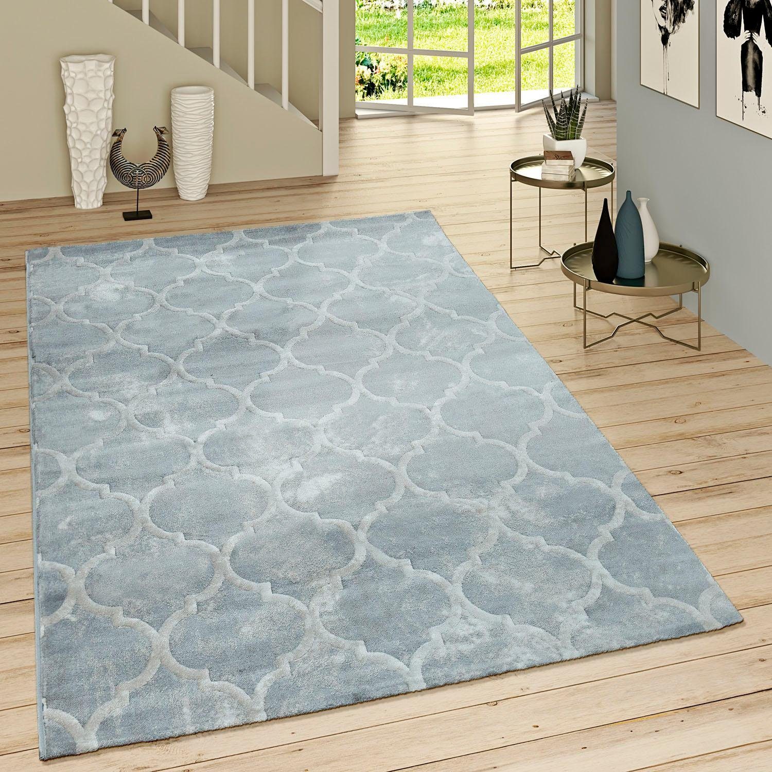 Paco Home Vloerkleed Victory 605 Korte pool in vintage-design, woonkamer