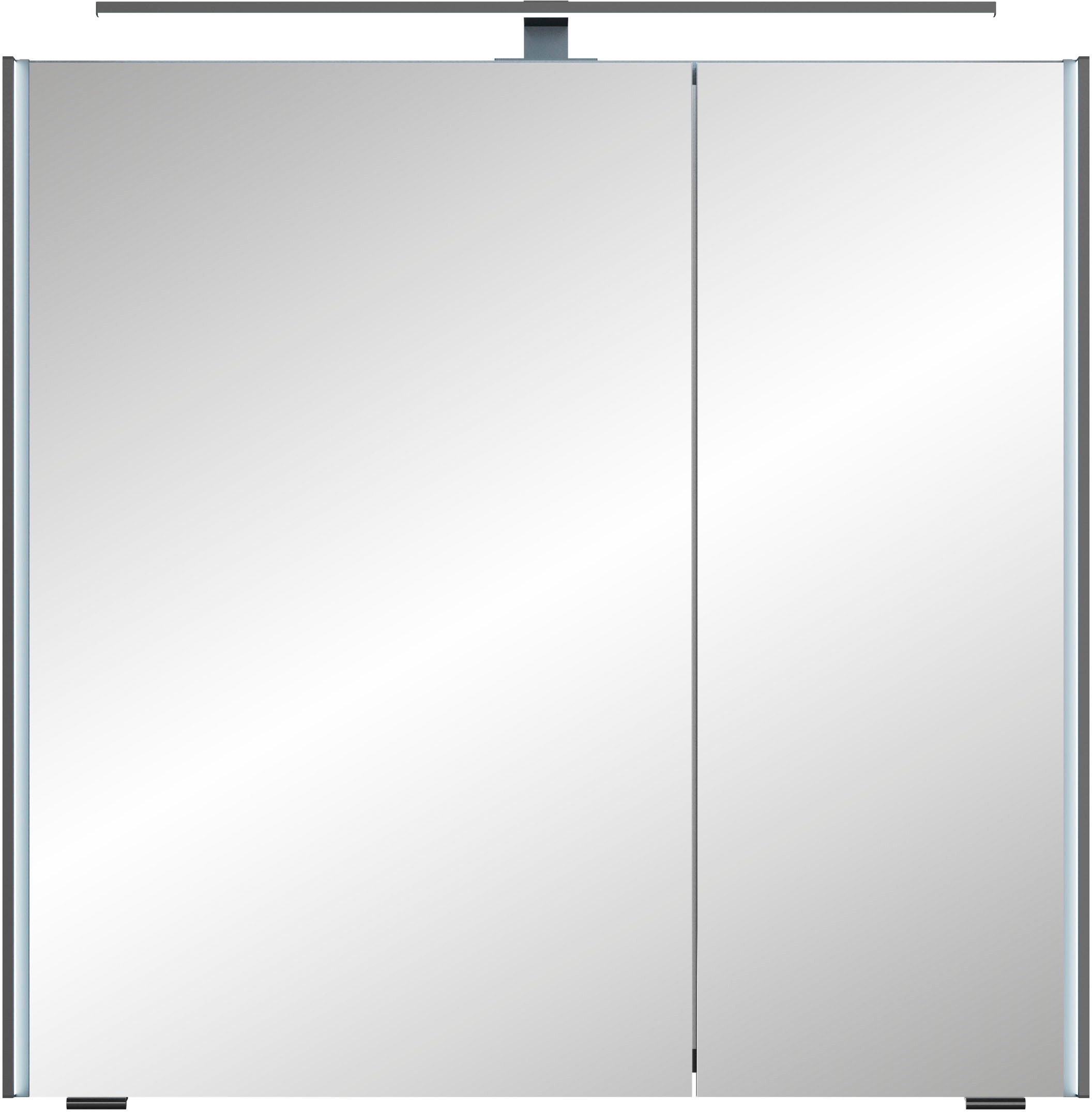 Saphir Spiegelkast Serie 7045 badkamer-spiegelkast inclusief ledverlichting, 2 deuren