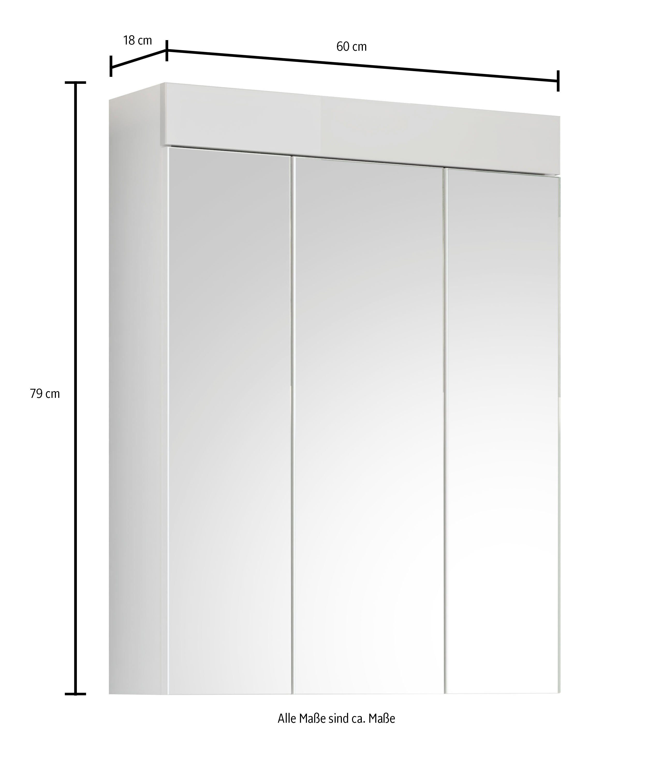 welltime Hangend kastje Triëst Breedte 36 cm