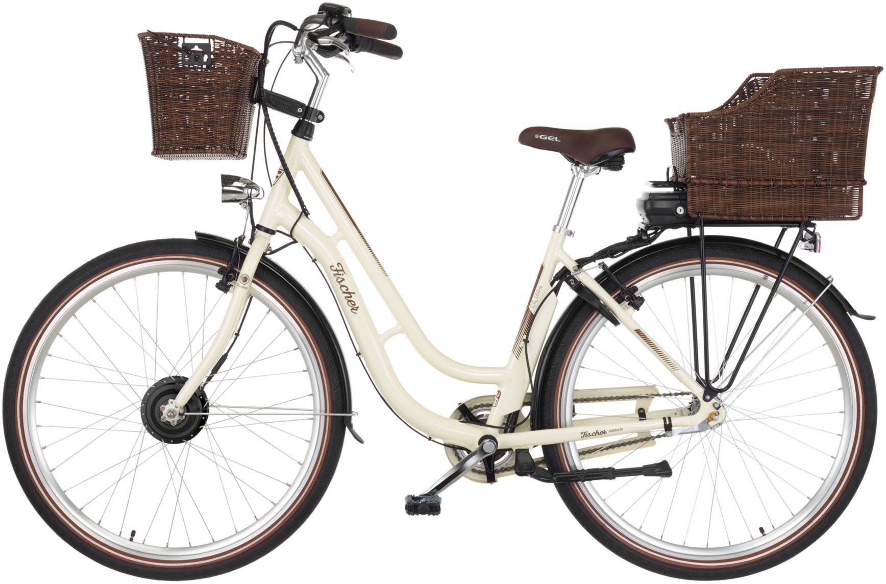 Fischer E-bike CITA ER 1804 418 48 Pedelec, elektrische fiets voor dames en heren