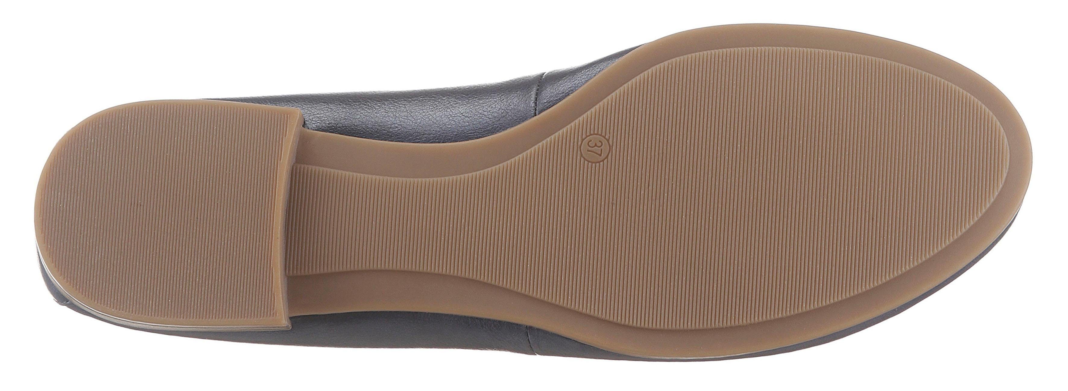 Tamaris Ballerina's Flats, slipper, businessschoen met decoratieve strik