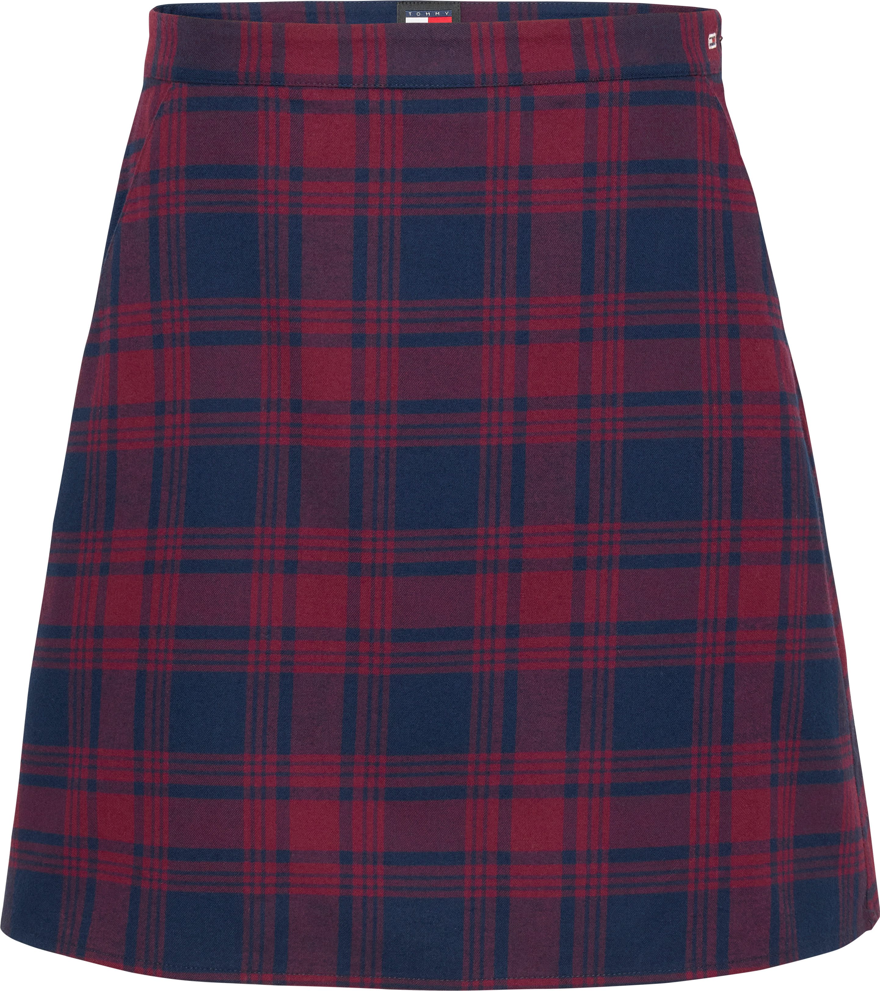 TOMMY JEANS Minirok TJW CHECK MINI SKIRT in modieus ruitdessin