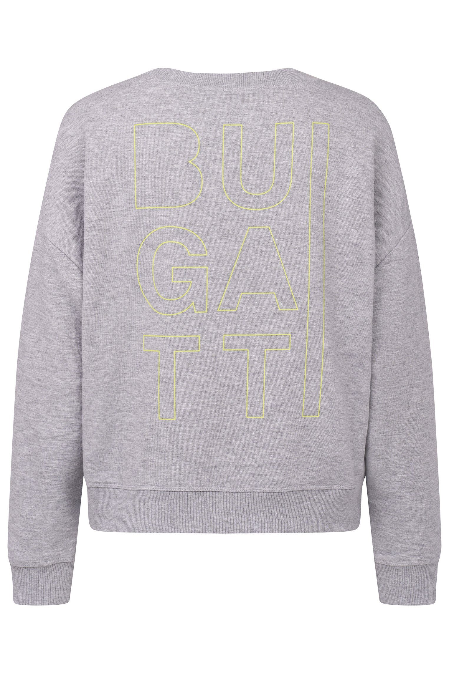 Bugatti Sweater met logo op de achterkant