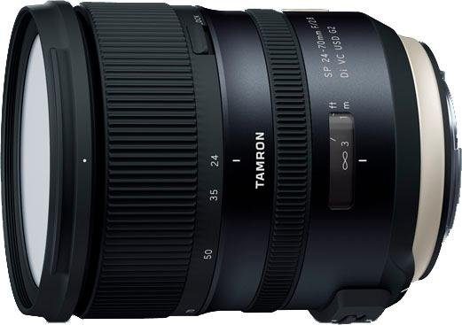 Tamron Objectief SP 24-70mm F/2.8 Di VC USD G2 full-frame voor Canon EF-bajonet