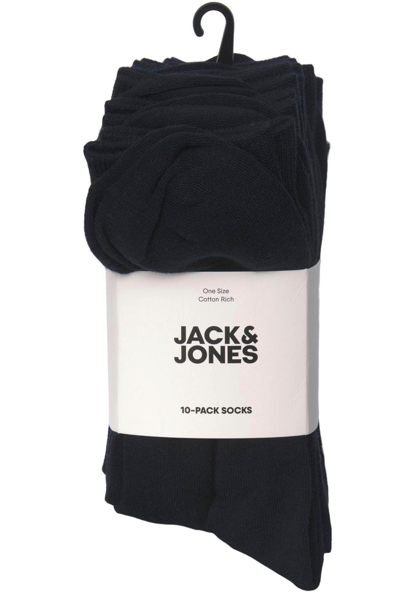 Jack & Jones Basic sokken JACJENS SOCK 10 PACK NOOS (set, 10 paar)