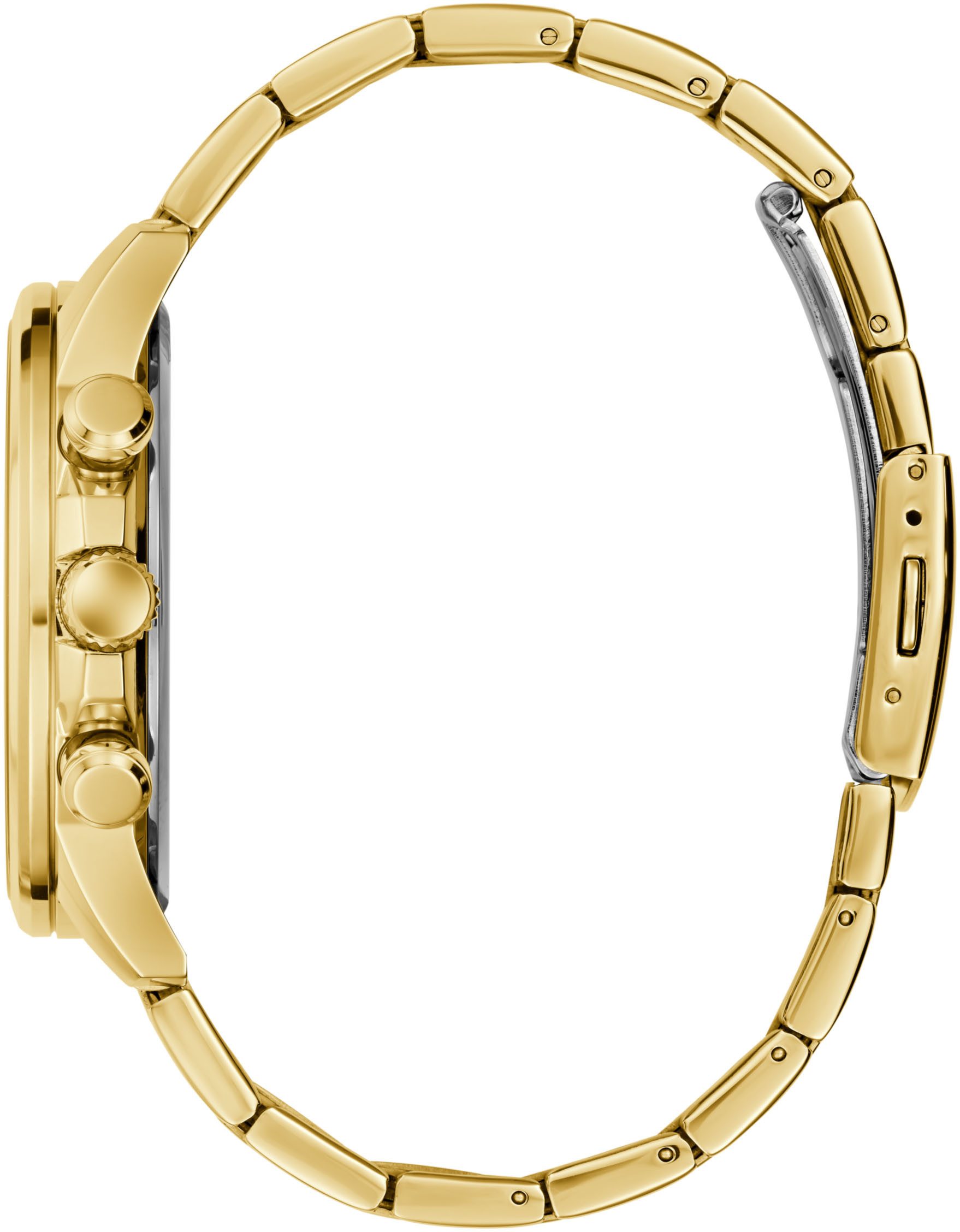 Guess Multifunctioneel horloge Walker Quartz horloge, polshorloge, herenhorloge, datum, weekdag, siliconen band
