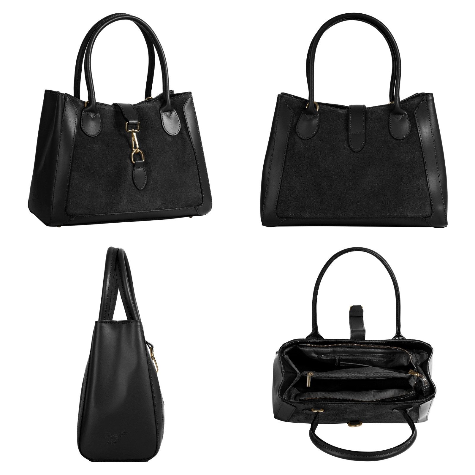Samantha Look Shopper echt leer, made in italy