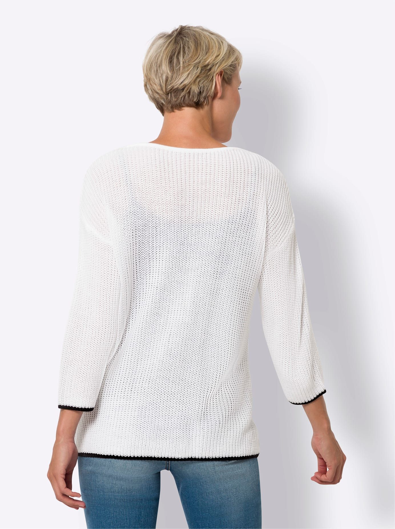 Classic Basics Gebreide Trui met ronde hals