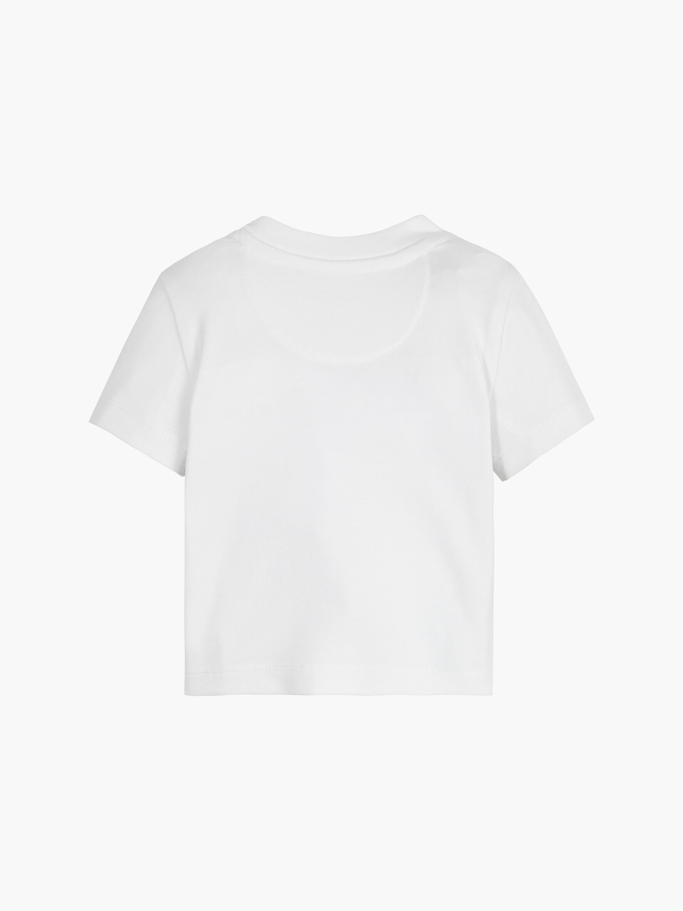 Calvin Klein T-shirt MONOGRAM SS T-SHIRT voor baby’s tot 2 jaar, met logo-print