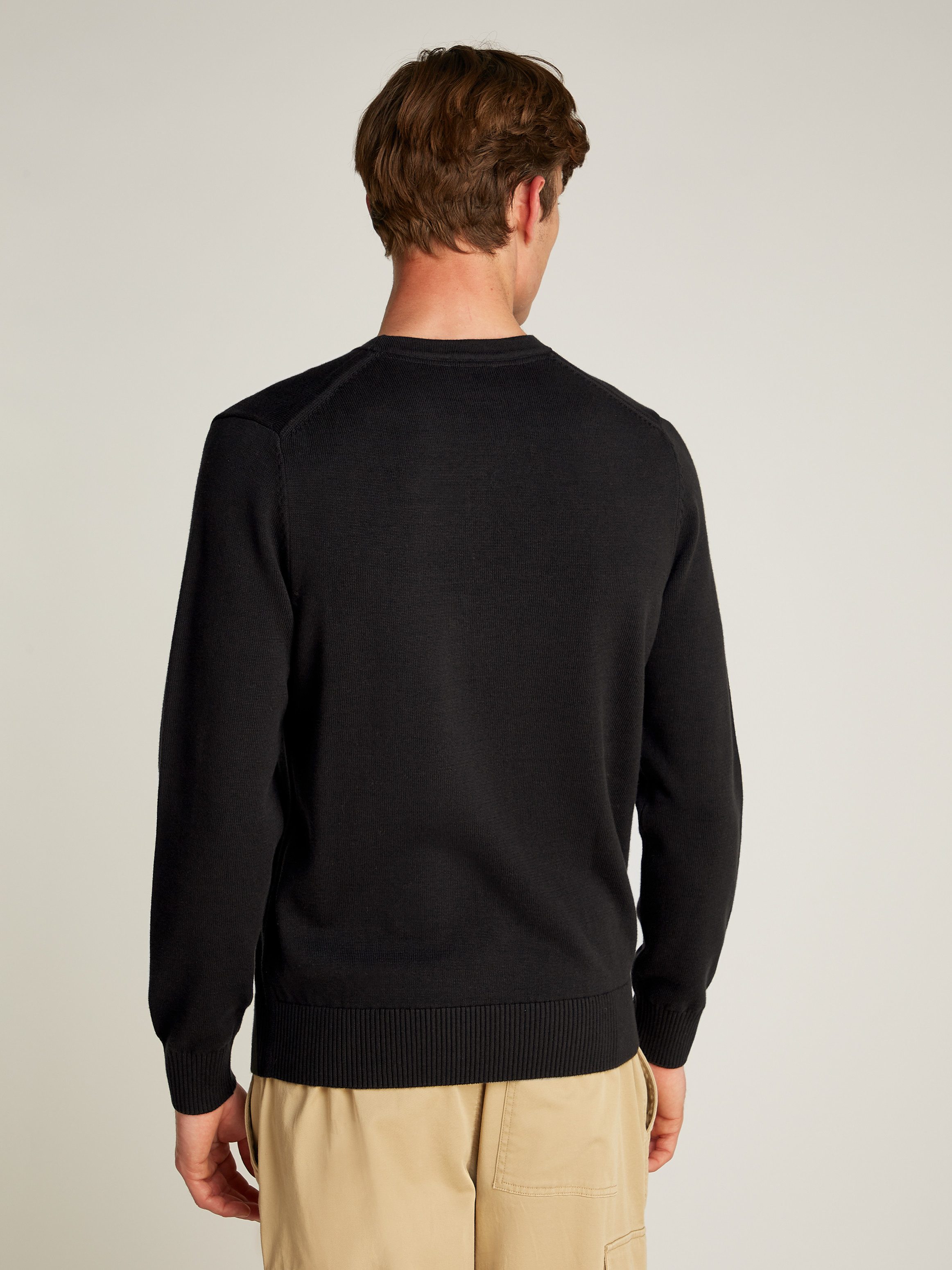 Calvin Klein Trui met ronde hals MODERN CREW NECK SWEATER