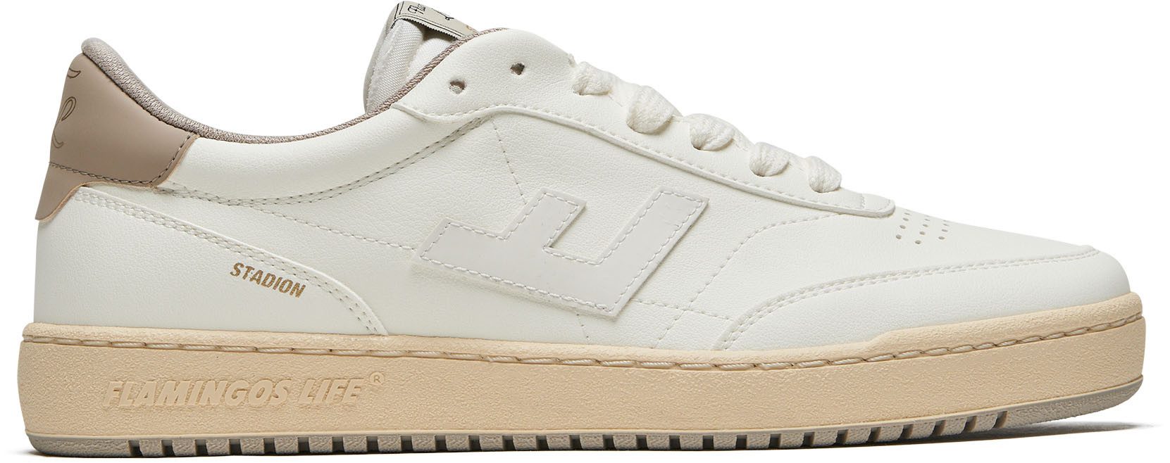 MUSTANG Sneakers STADION vegan sneakers, bovenmateriaal van 68% maïsrestanten
