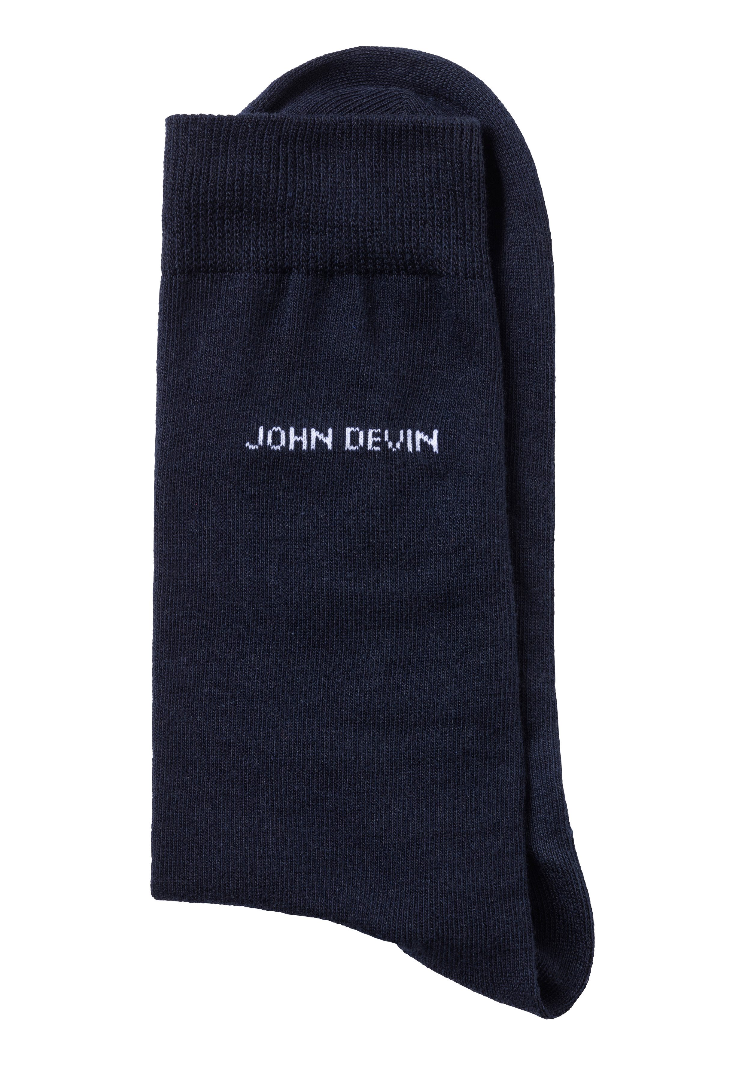 John Devin Basic sokken voor elke dag (set, 7 paar)