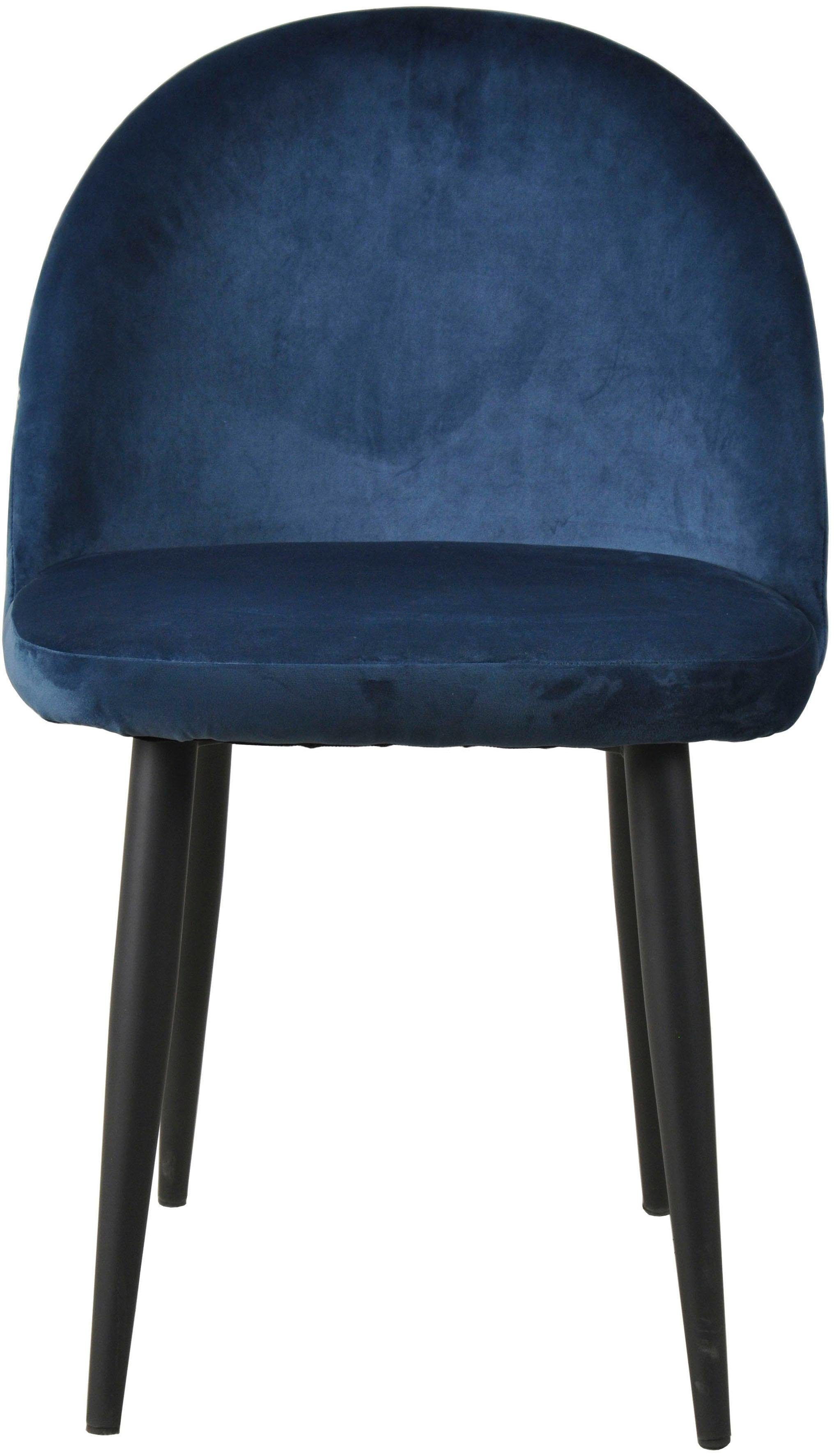 SIT Stoel Sit&Chairs met zacht fluweel (set, 2 stuks)