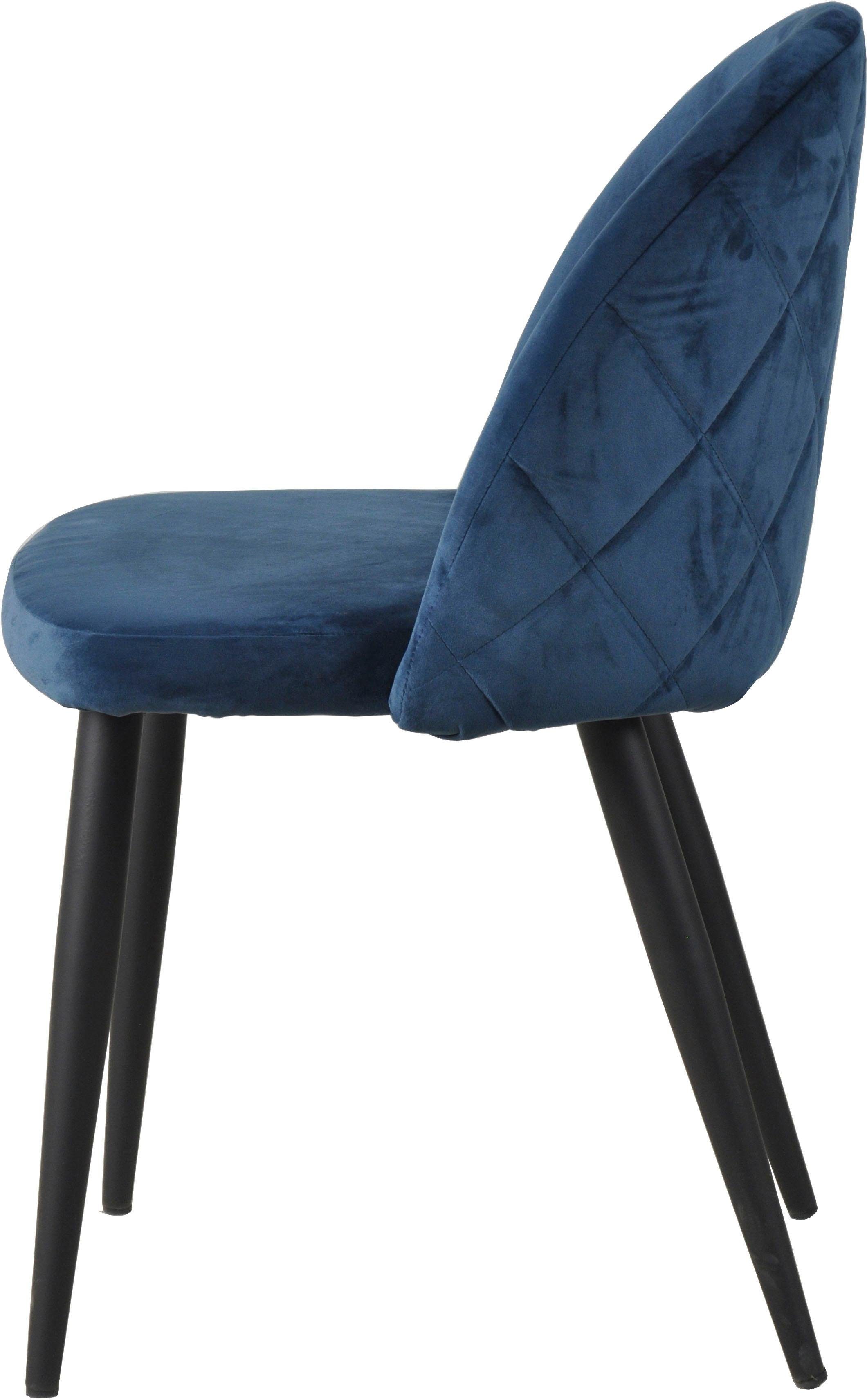 SIT Stoel Sit&Chairs met zacht fluweel (set, 2 stuks)