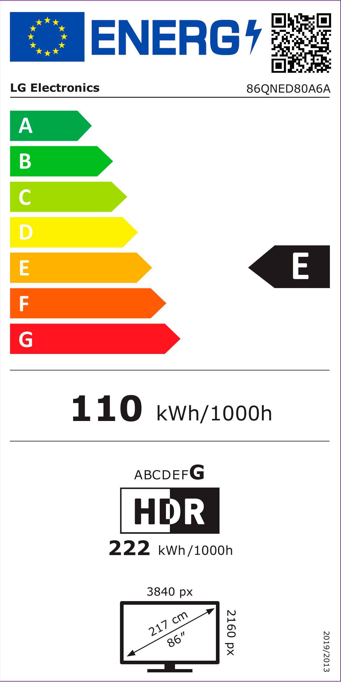 LG QNED-tv 86QNED80A6A