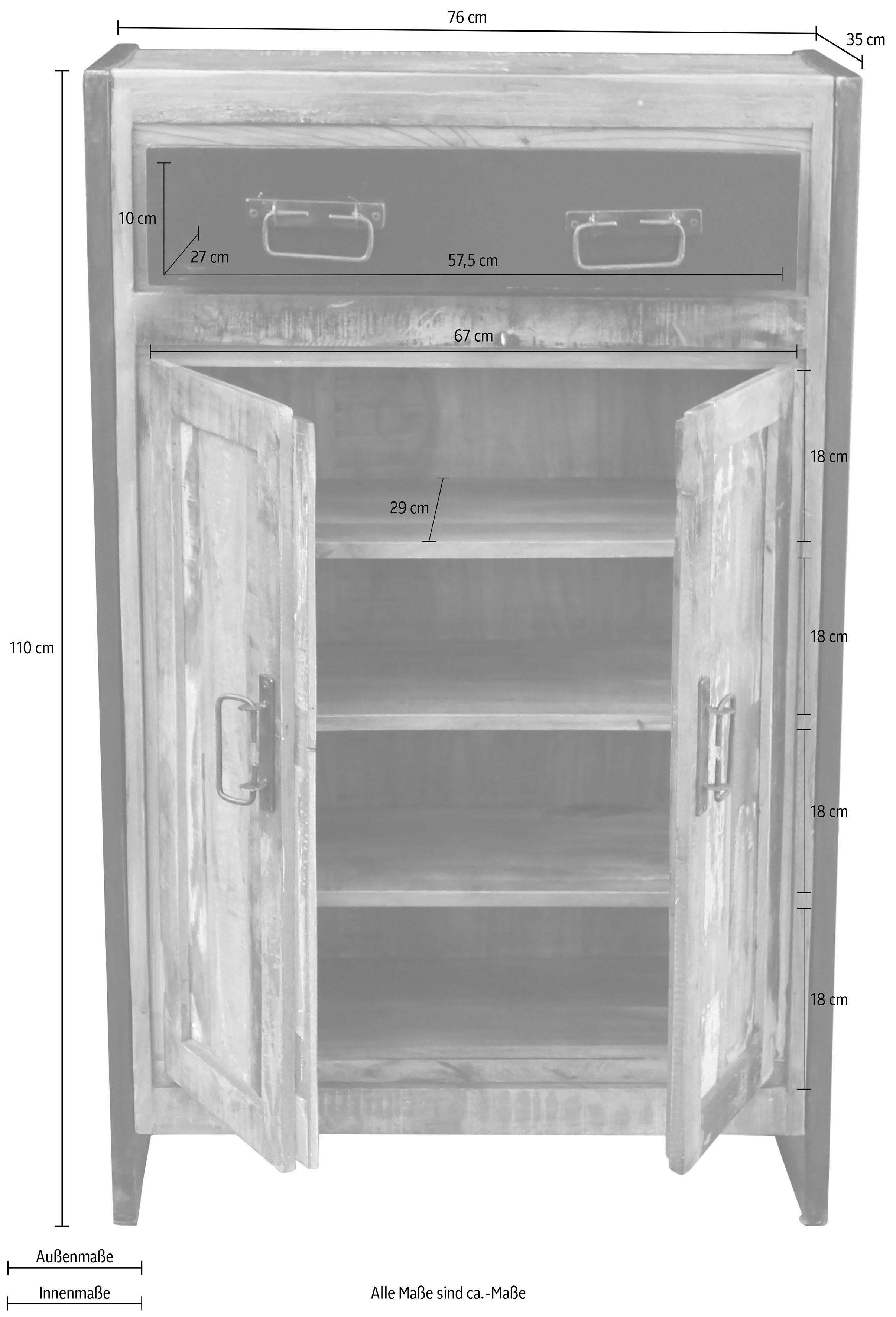 SIT Highboard Shabby chic, vintage