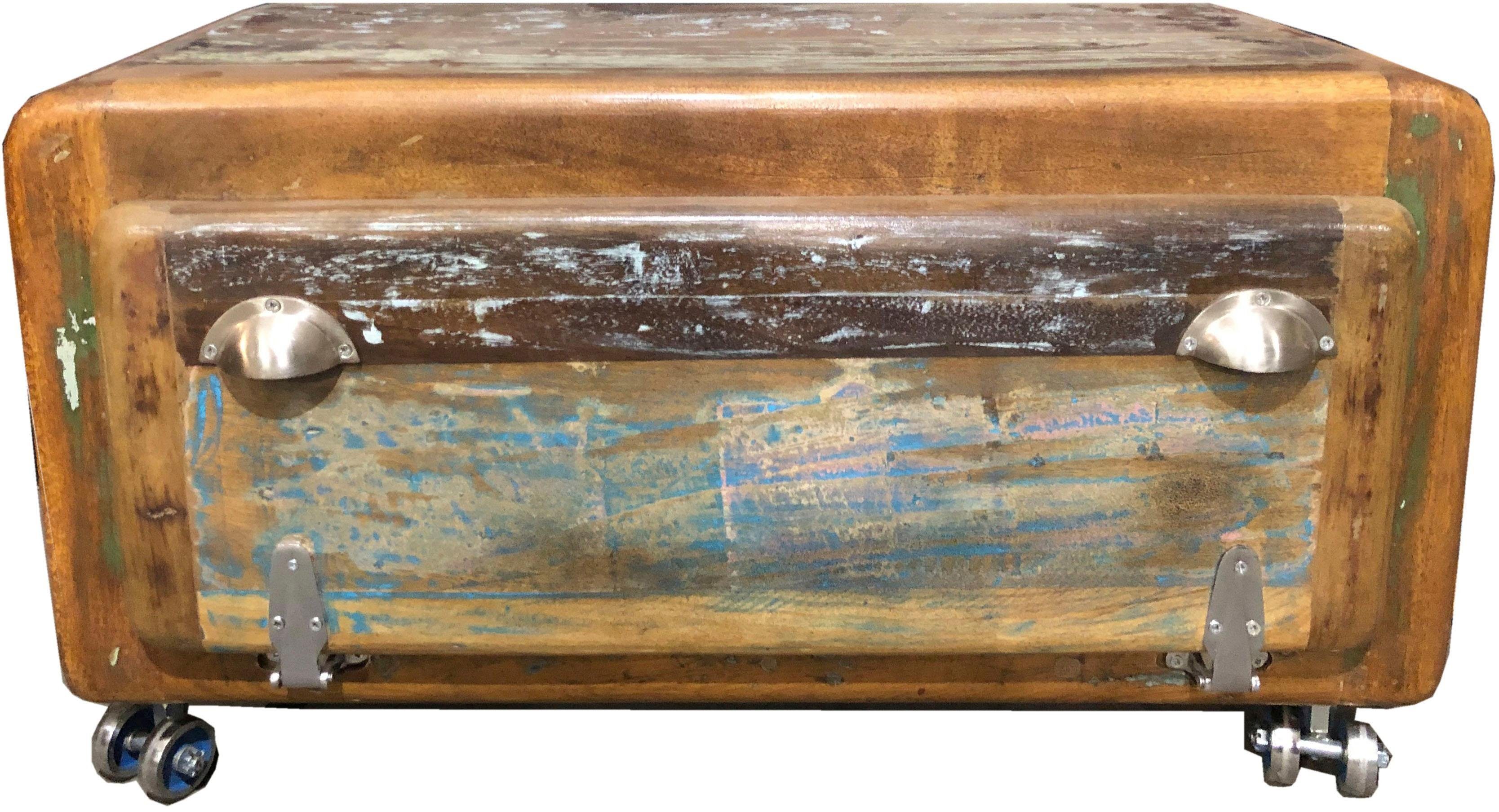 SIT Schoenenkast Fridge van gerecycled gebruikt hout, shabby chic, vintage