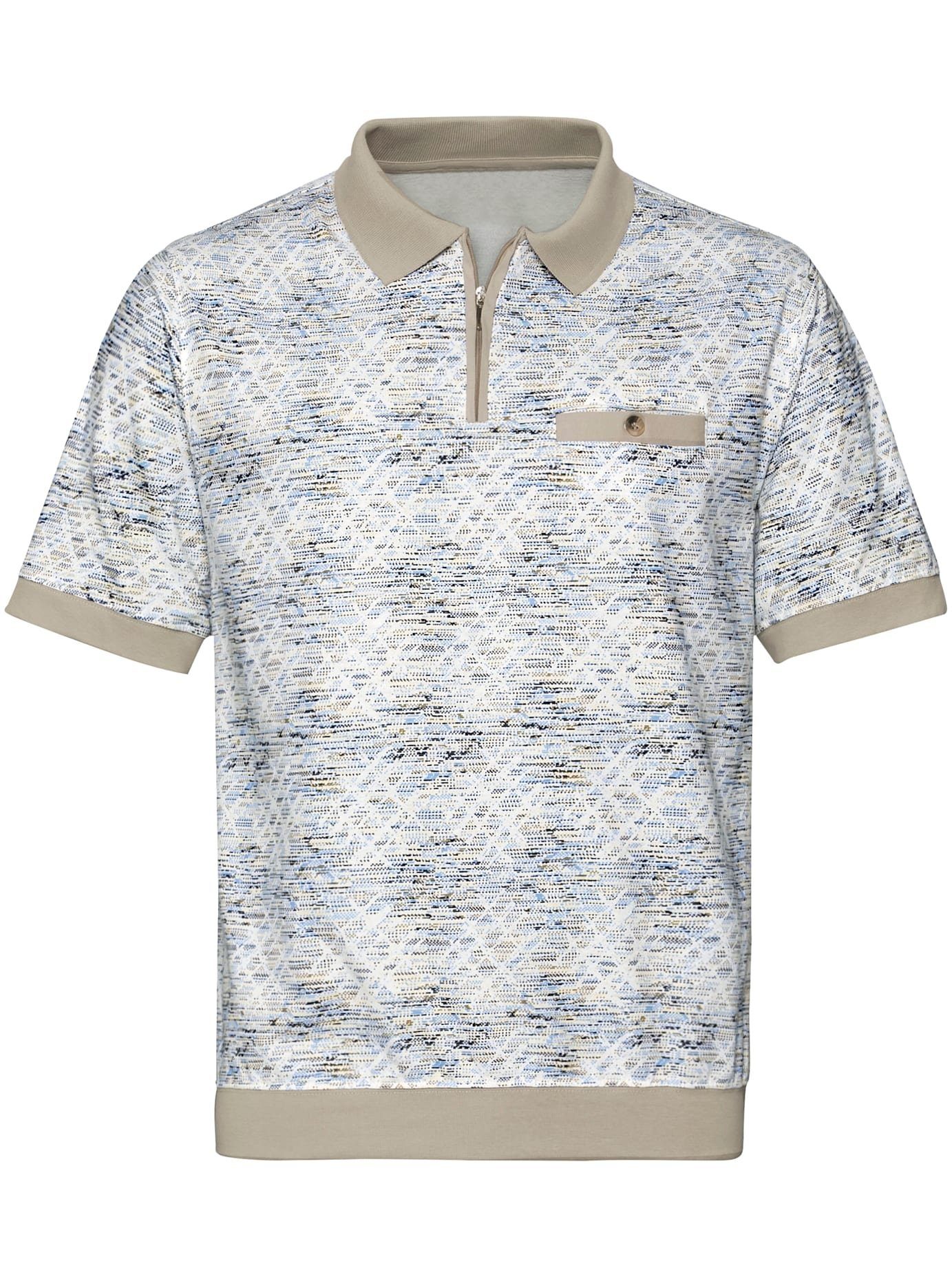 Marco Donati Poloshirt met korte mouwen (1-delig)