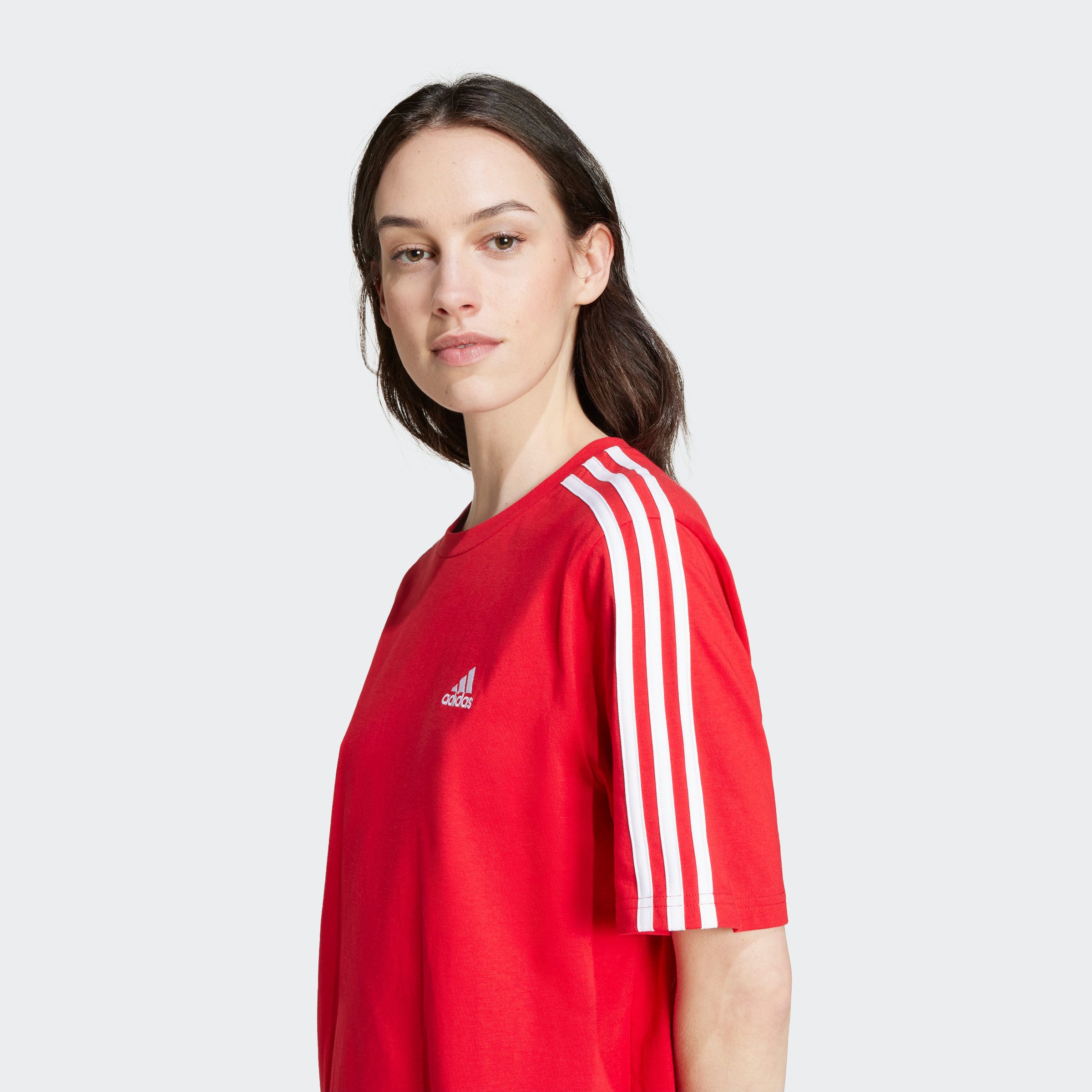 adidas Sportswear Shirtjurk W 3S BF T DR (1-delig)