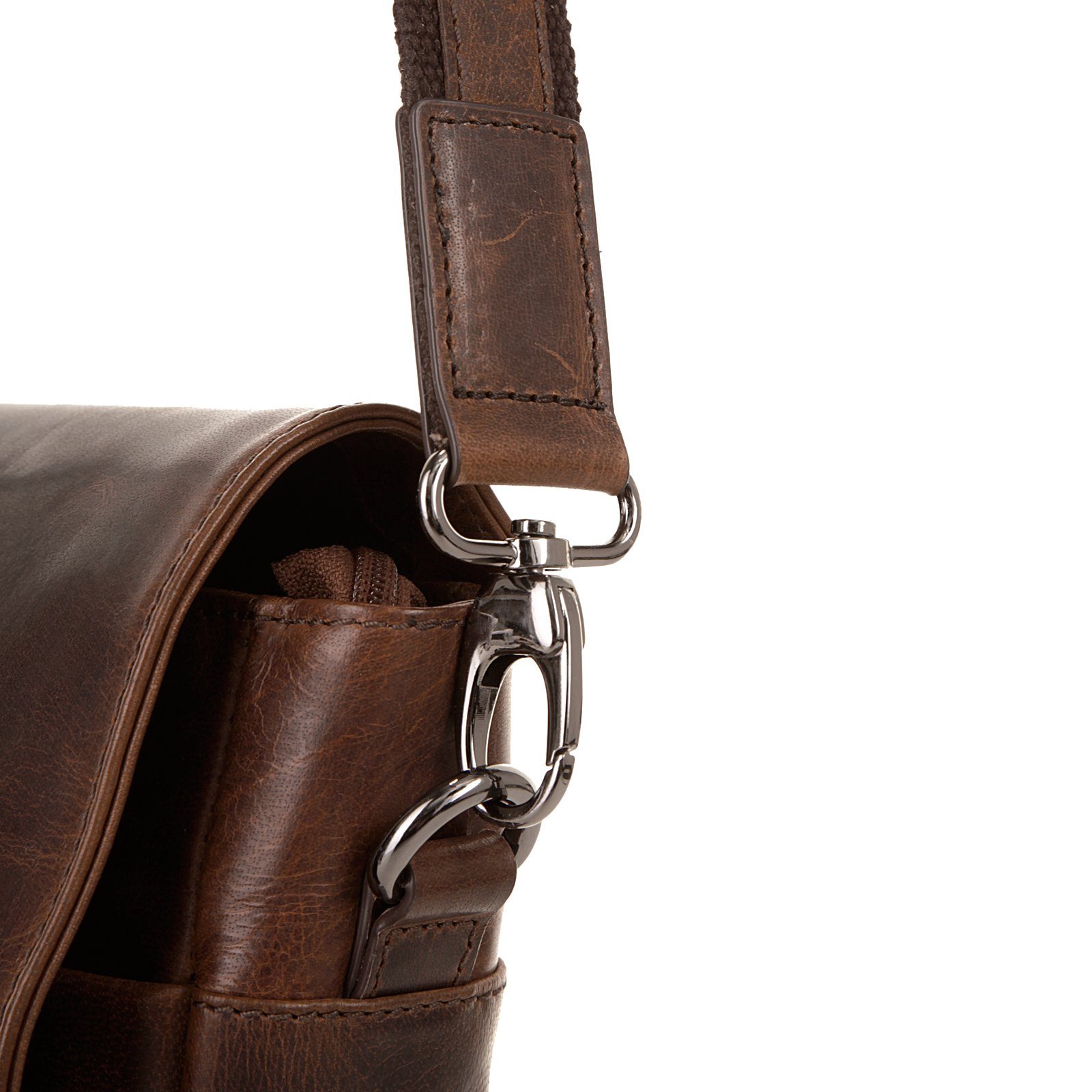 X-Zone Messenger Bag echt leder