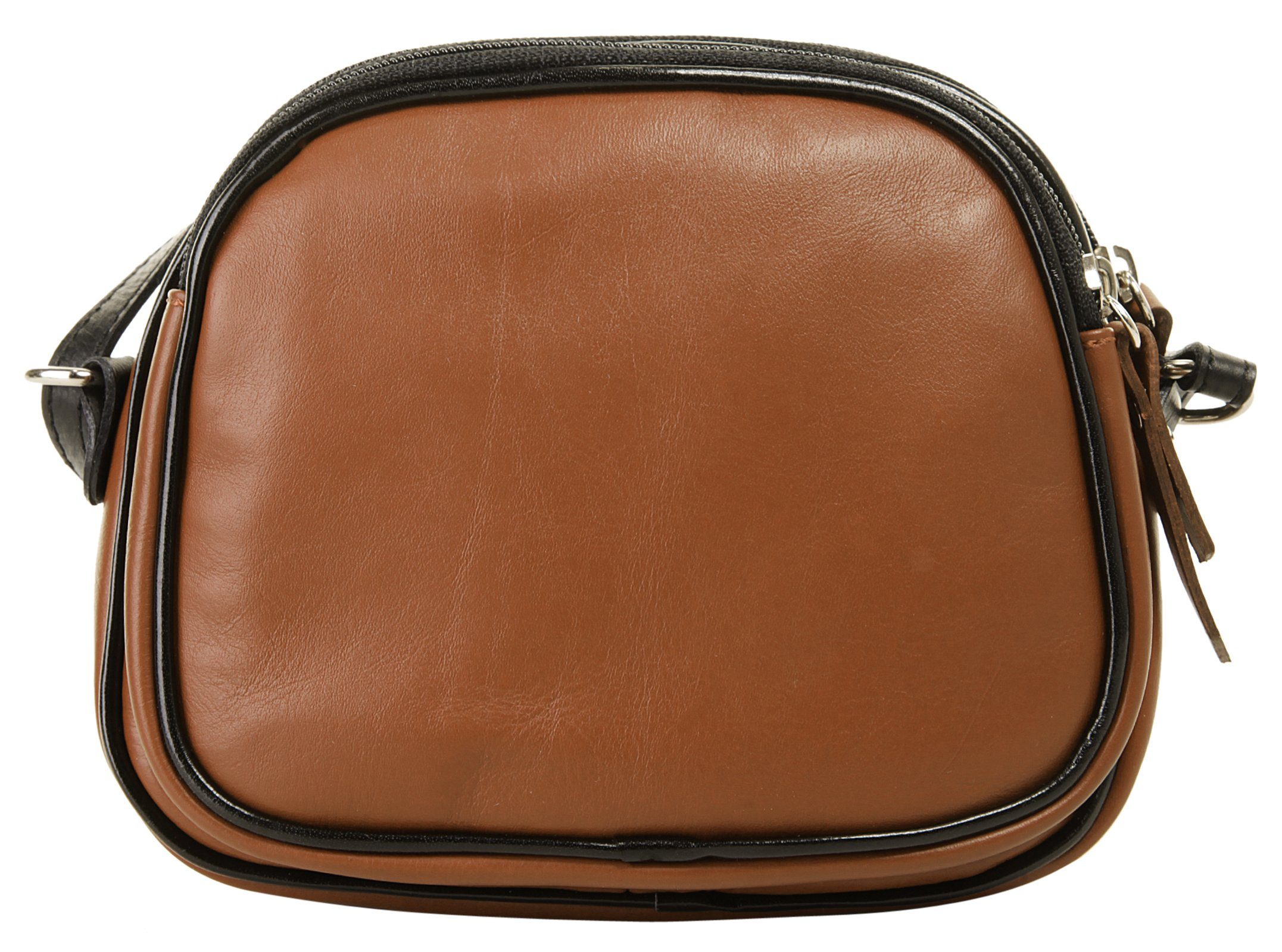 Cluty Schoudertas echt leer, made in italy