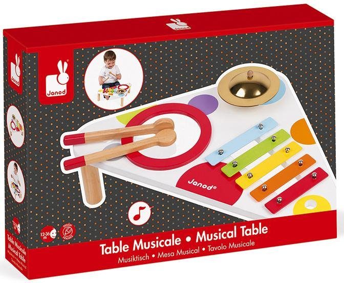 Janod Speeltafel Confetti muziektafel