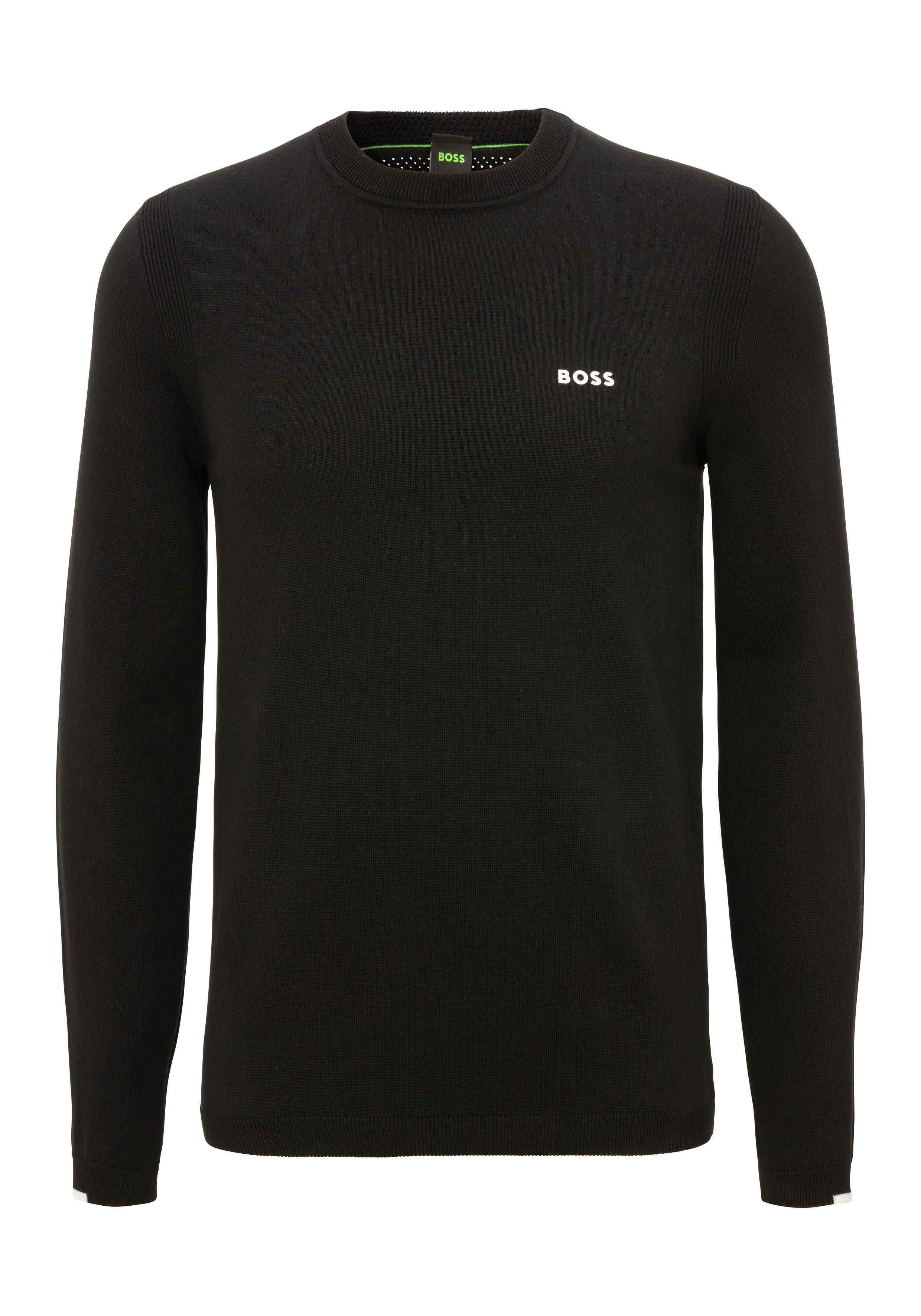 BOSS GREEN Trui met ronde hals Ever-X CN met een ronde hals