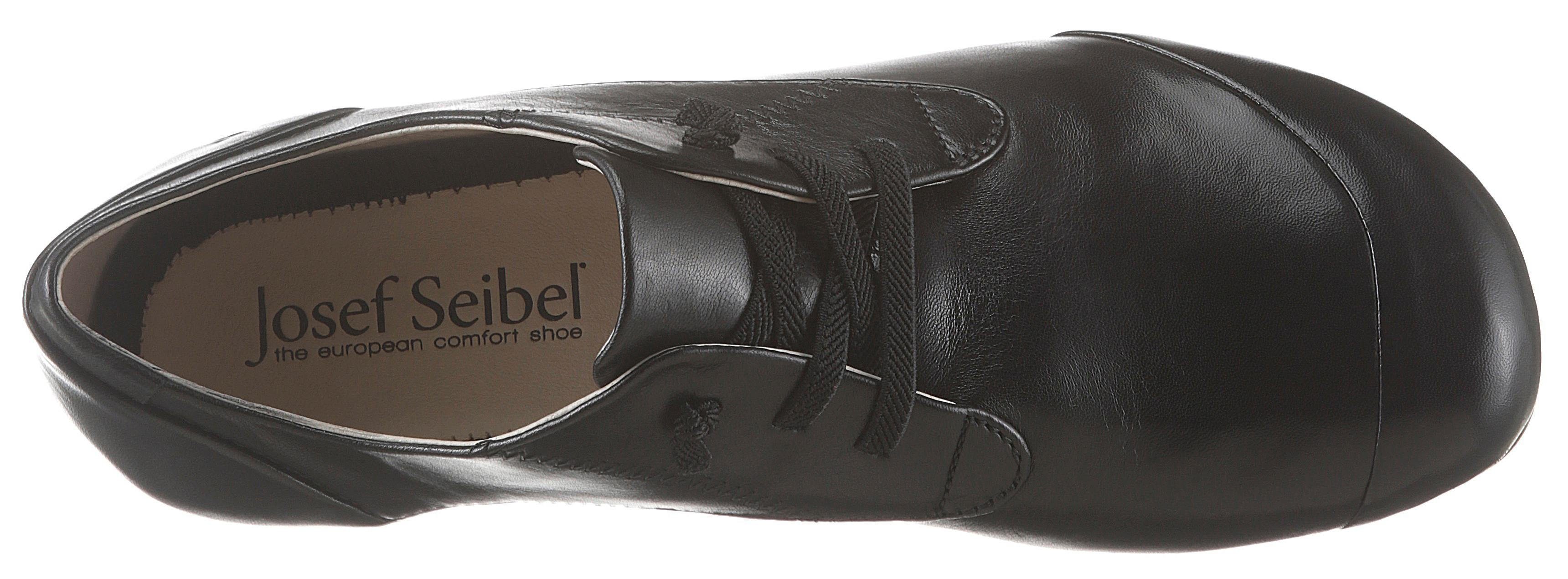 Josef Seibel Instappers Fiona 01 Comfortschoen, instapschoen met elastische decoratieve veters