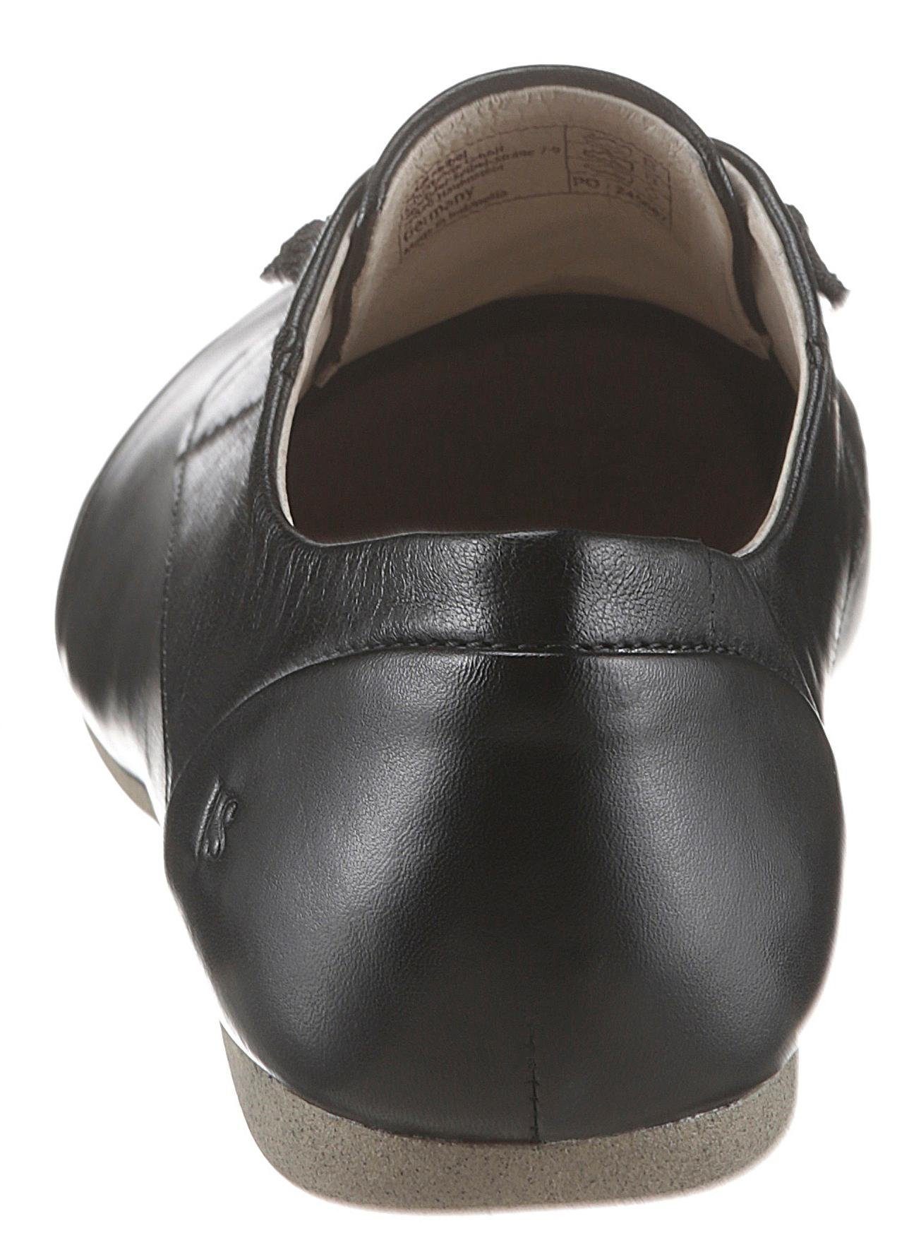Josef Seibel Instappers Fiona 01 Comfortschoen, instapschoen met elastische decoratieve veters