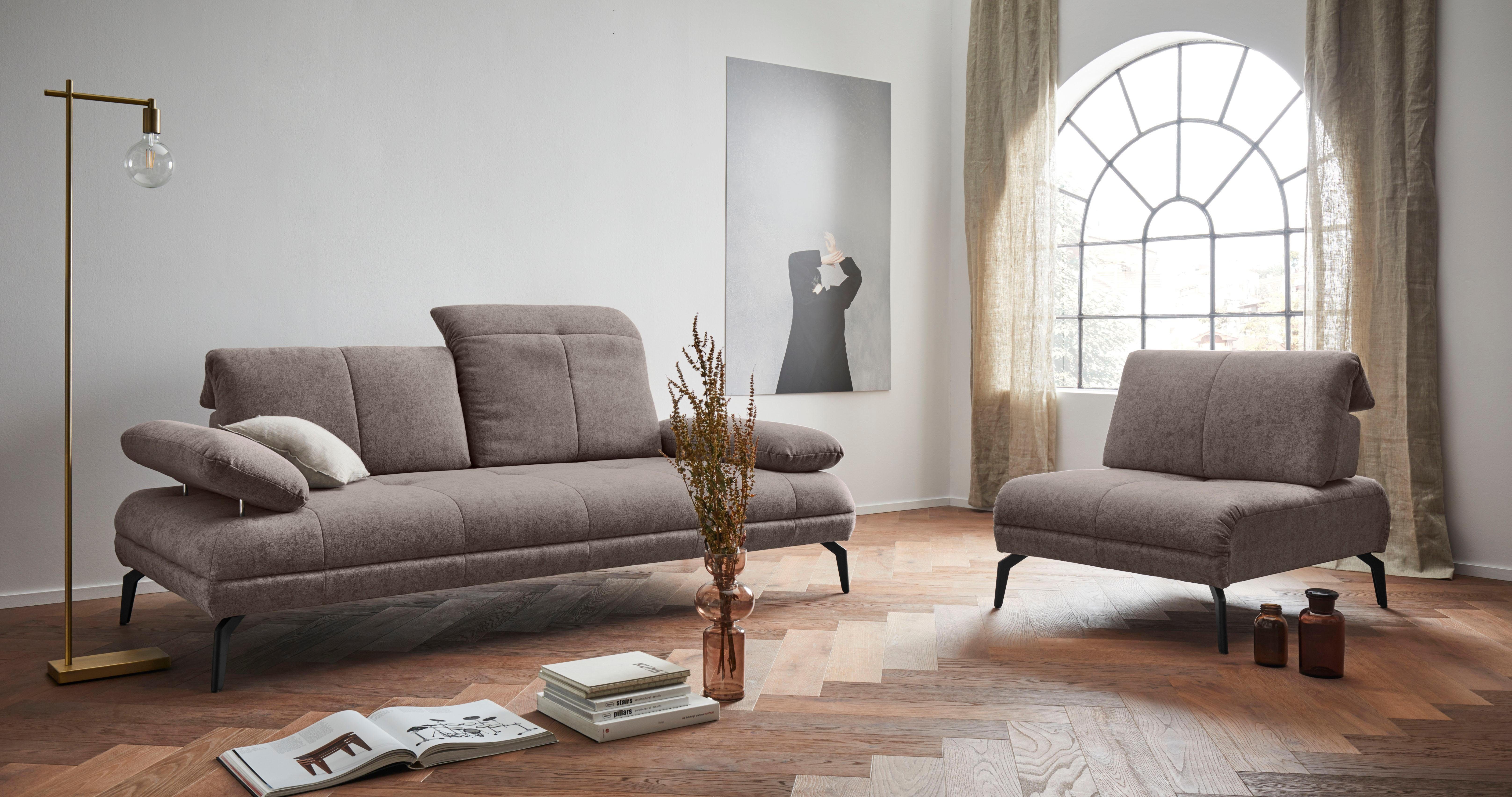 andas Fauteuil Stenlille met zitdiepteverstelling en verstelbare hoofdsteun