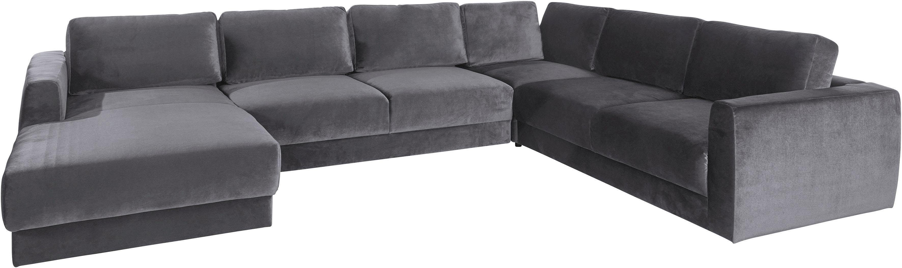 andas Zithoek Hobro U-vorm in 3 stofkwaliteiten in vele kleuren, design by morten georgsen