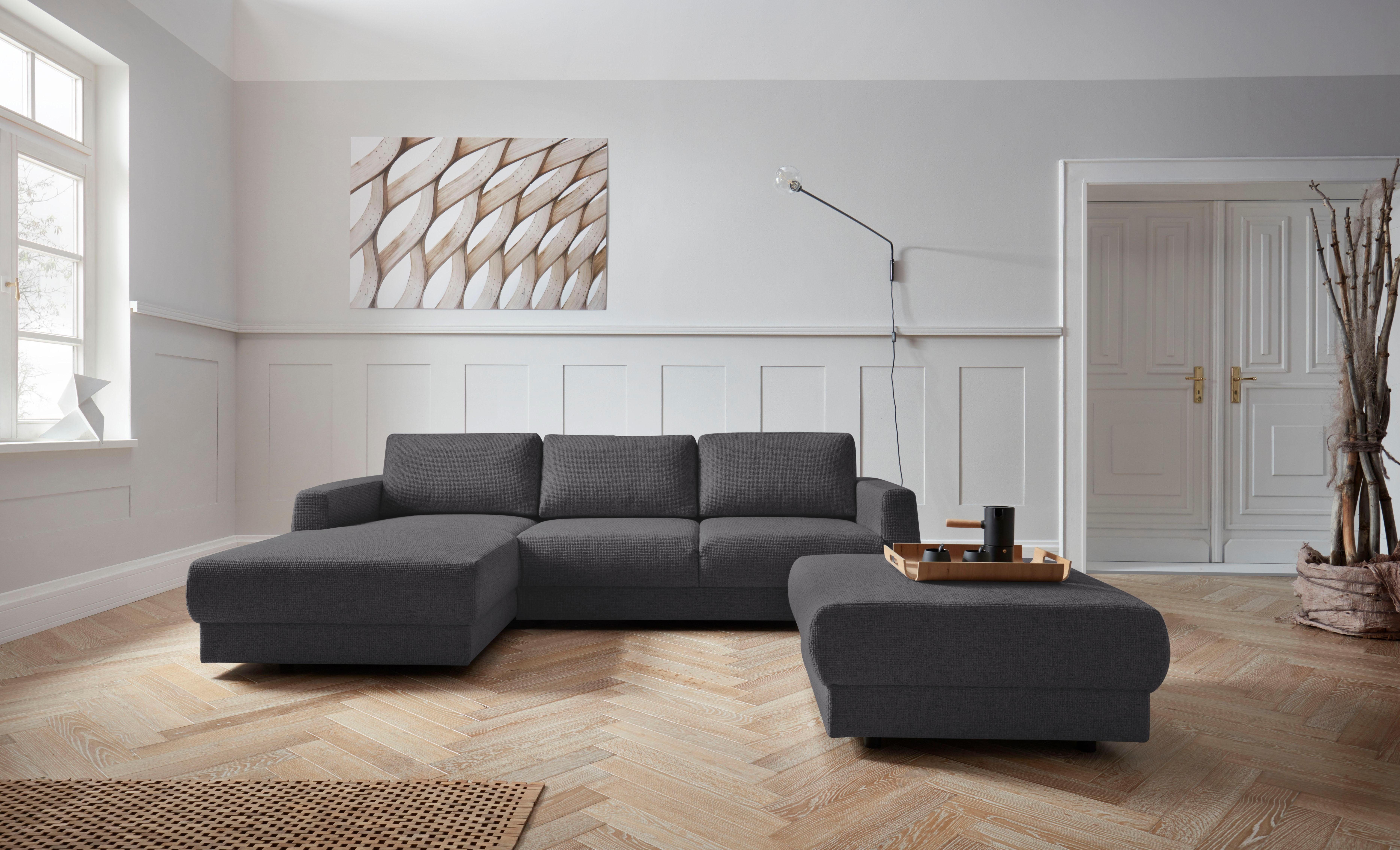 andas Hoekbank Hobro L-vorm in 3 stofkwaliteiten in vele kleuren, design by morten georgsen (2-delig)