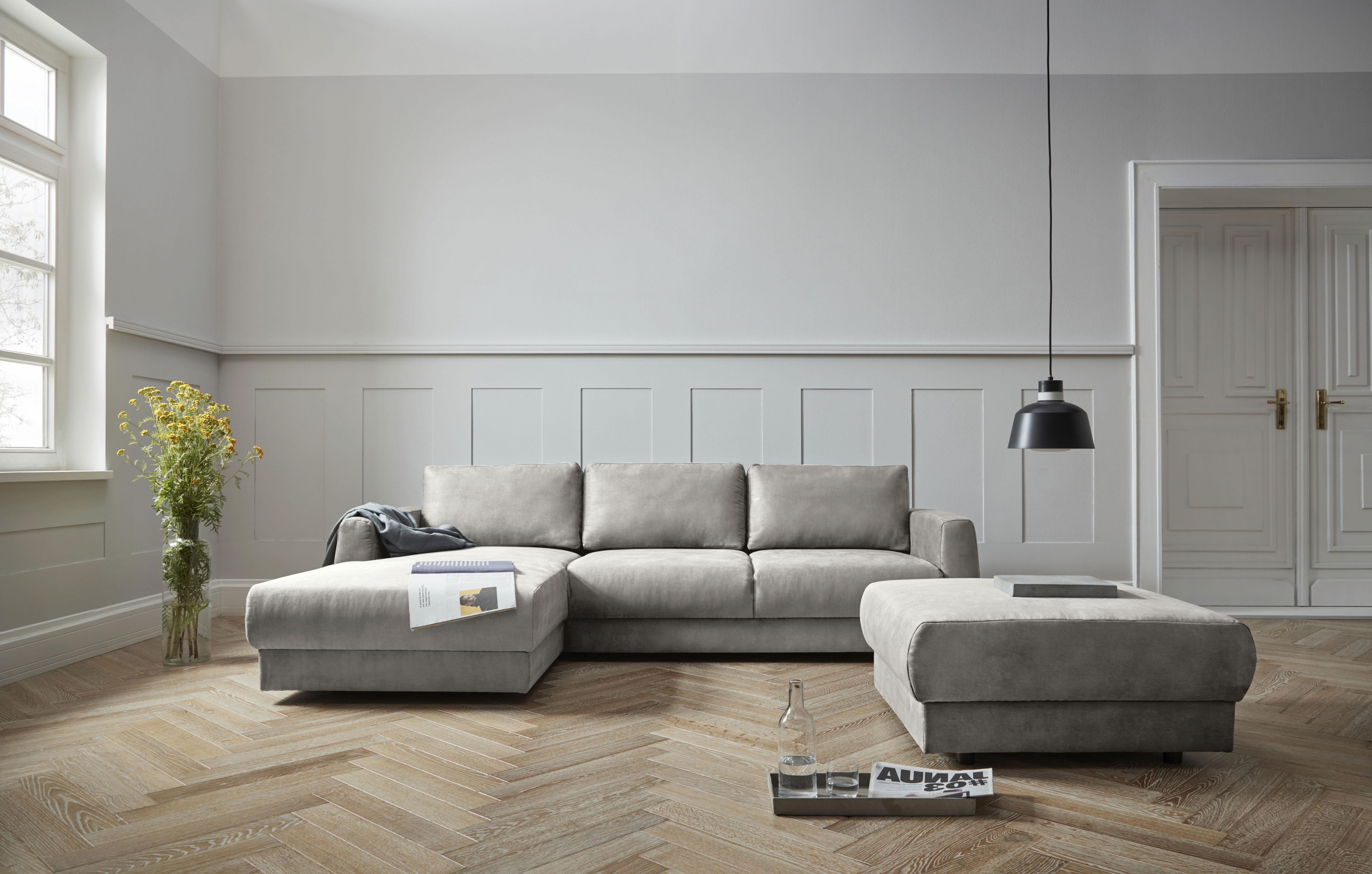 andas Hoekbank Hobro L-vorm in 3 stofkwaliteiten in vele kleuren, design by morten georgsen (2-delig)